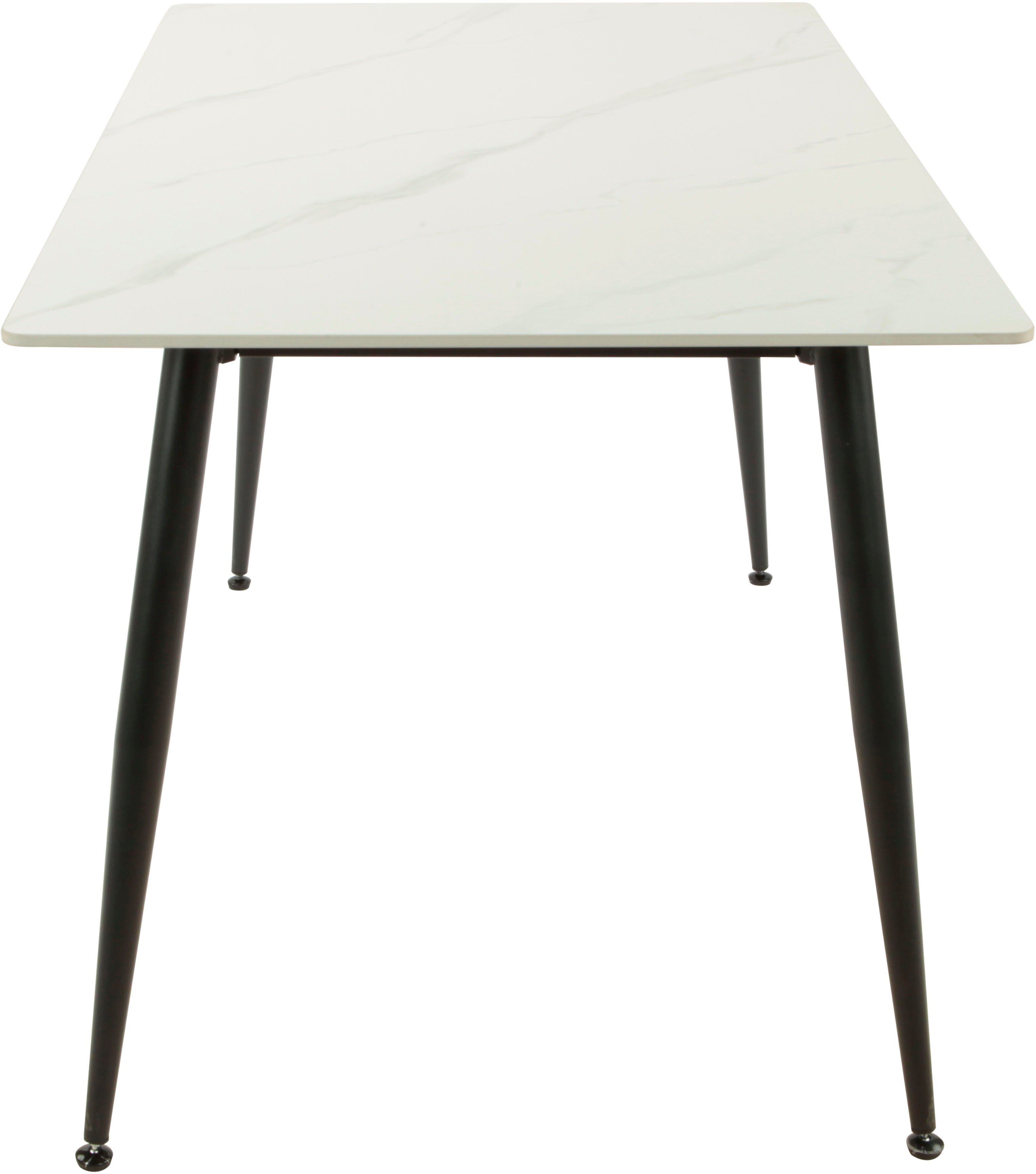 HELA Eettafel ALIZIA 12 mm gesinterde steen, breedte 140 cm
