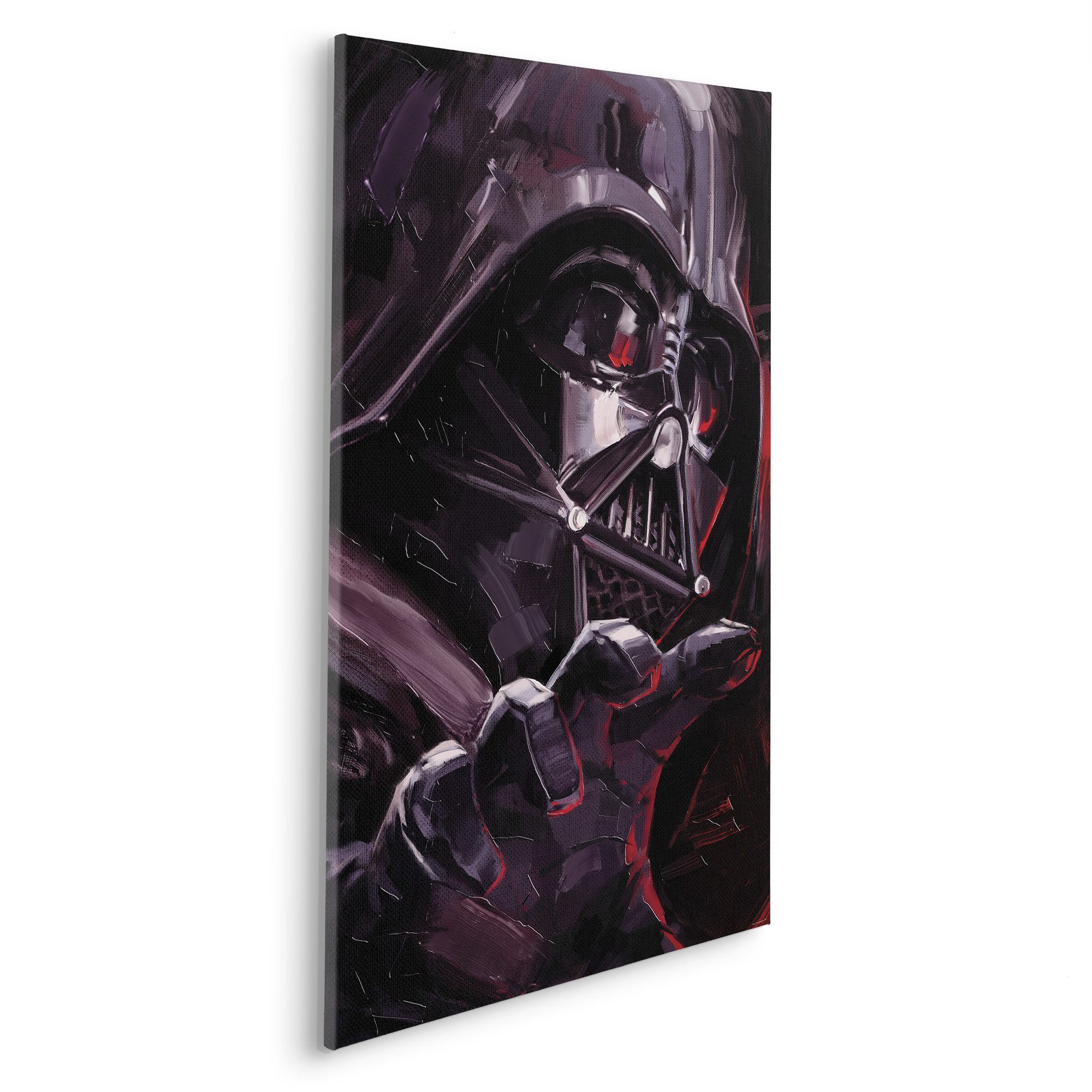 Komar Artprint op linnen Star Wars Darth Vader Acryl 6-delige set, 93x30 mm, wit, elk 4,9w, plafond, woonkamer, gang (1 stuk)