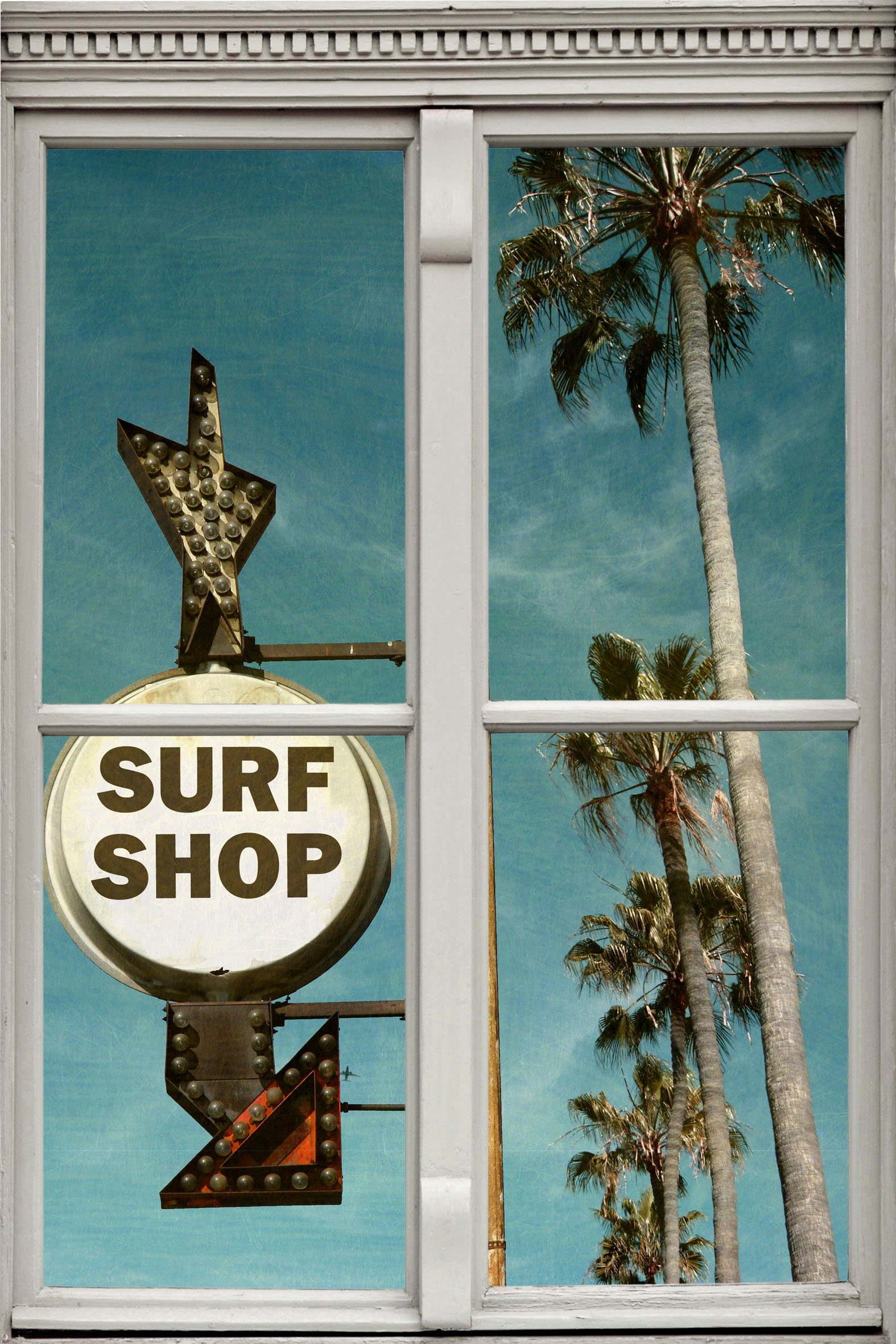 queence Wandfolie Surf Shop