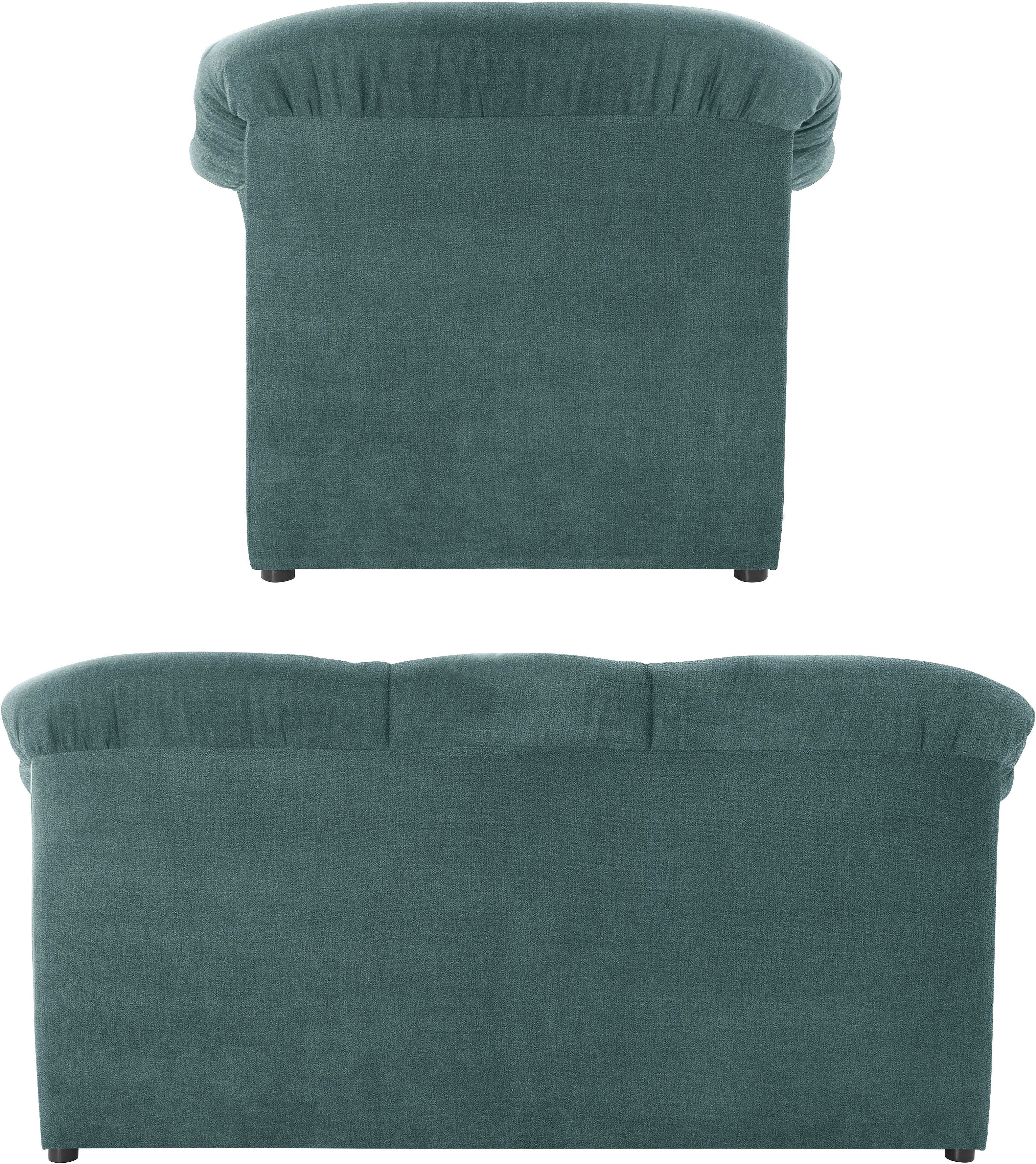 DOMO collection Zithoek Pegnitz Fauteuil en 3-zits (set)