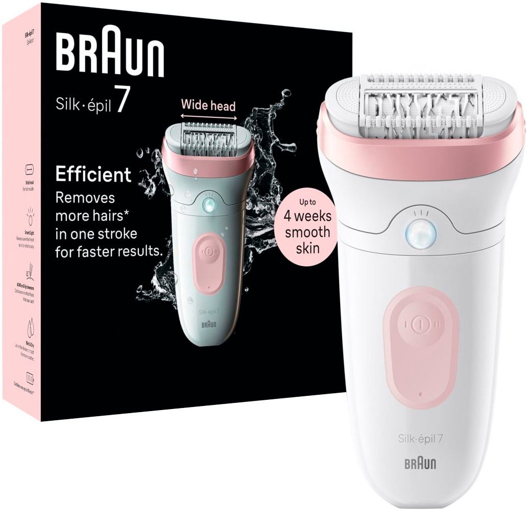 Braun Epilator Silk-épil 7 7-000 Massage-rolopzetstuk, nat & droog