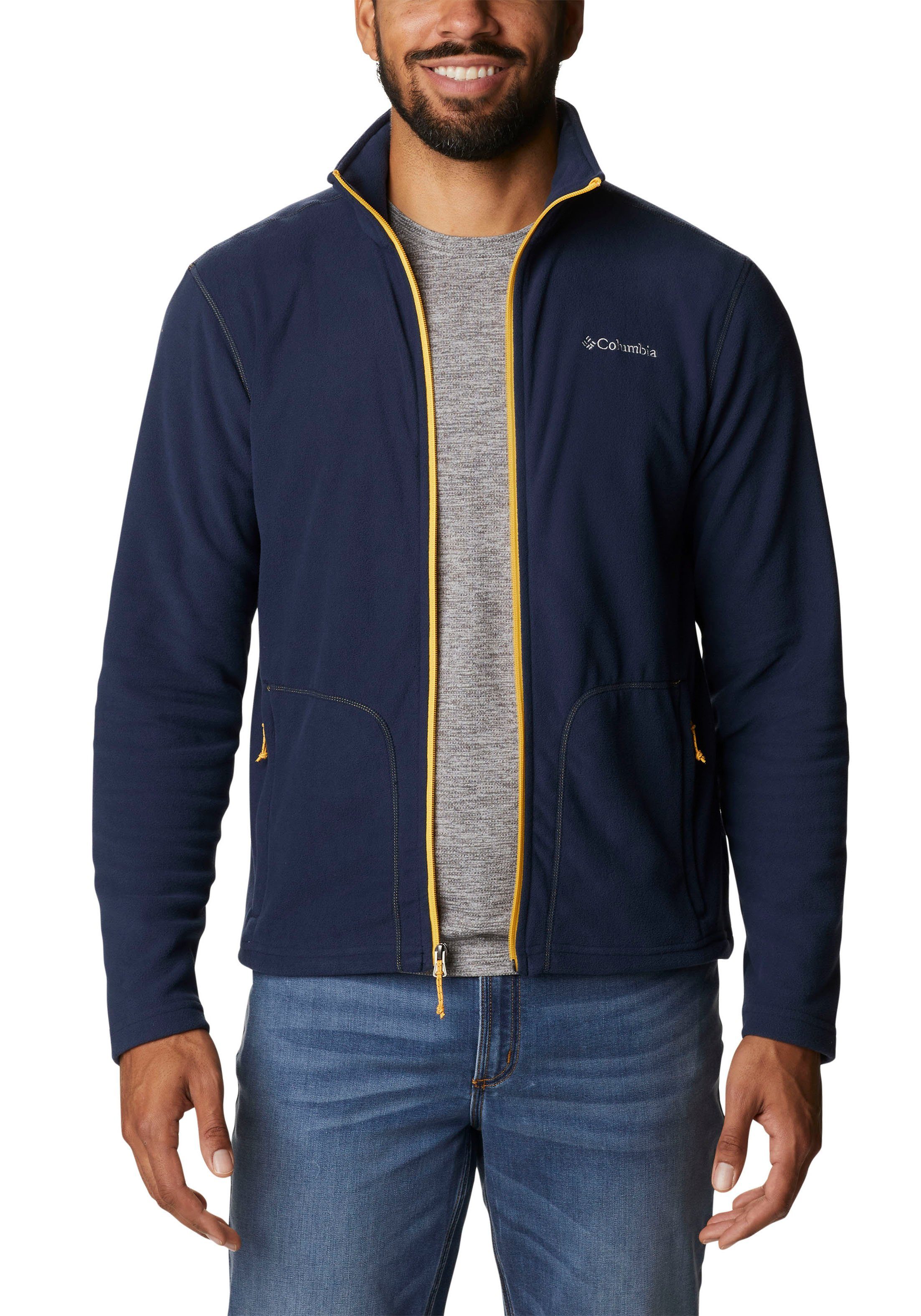 Columbia Fleecejack Fast Trek™ Light FZ fleece met contrastkleurige details (1 stuk)