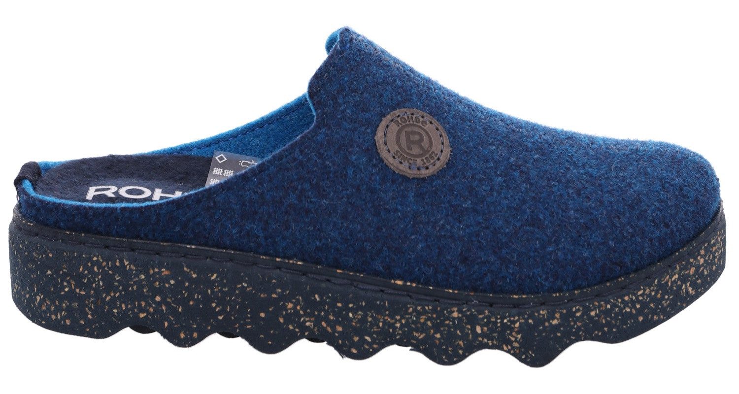 Rohde Pantoffels Foggia pantoffel, slippers, klomp met profielzool