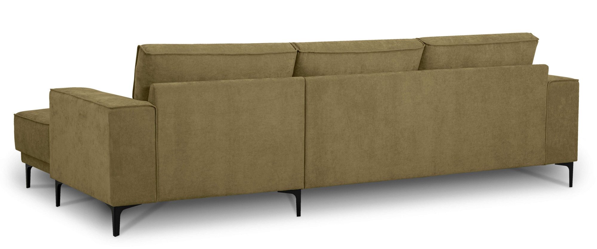 Places of Style Hoekbank Oland, structuur, platweefsel, luxe microvezel, bouclé
