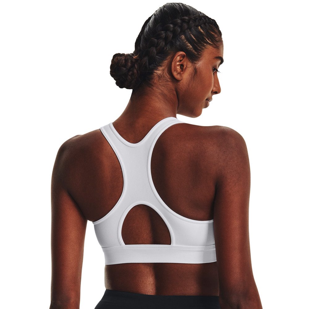 Under Armour® Sport-bh HeatGear® Perfect voor de warme dagen. Houdt je koel en droog.