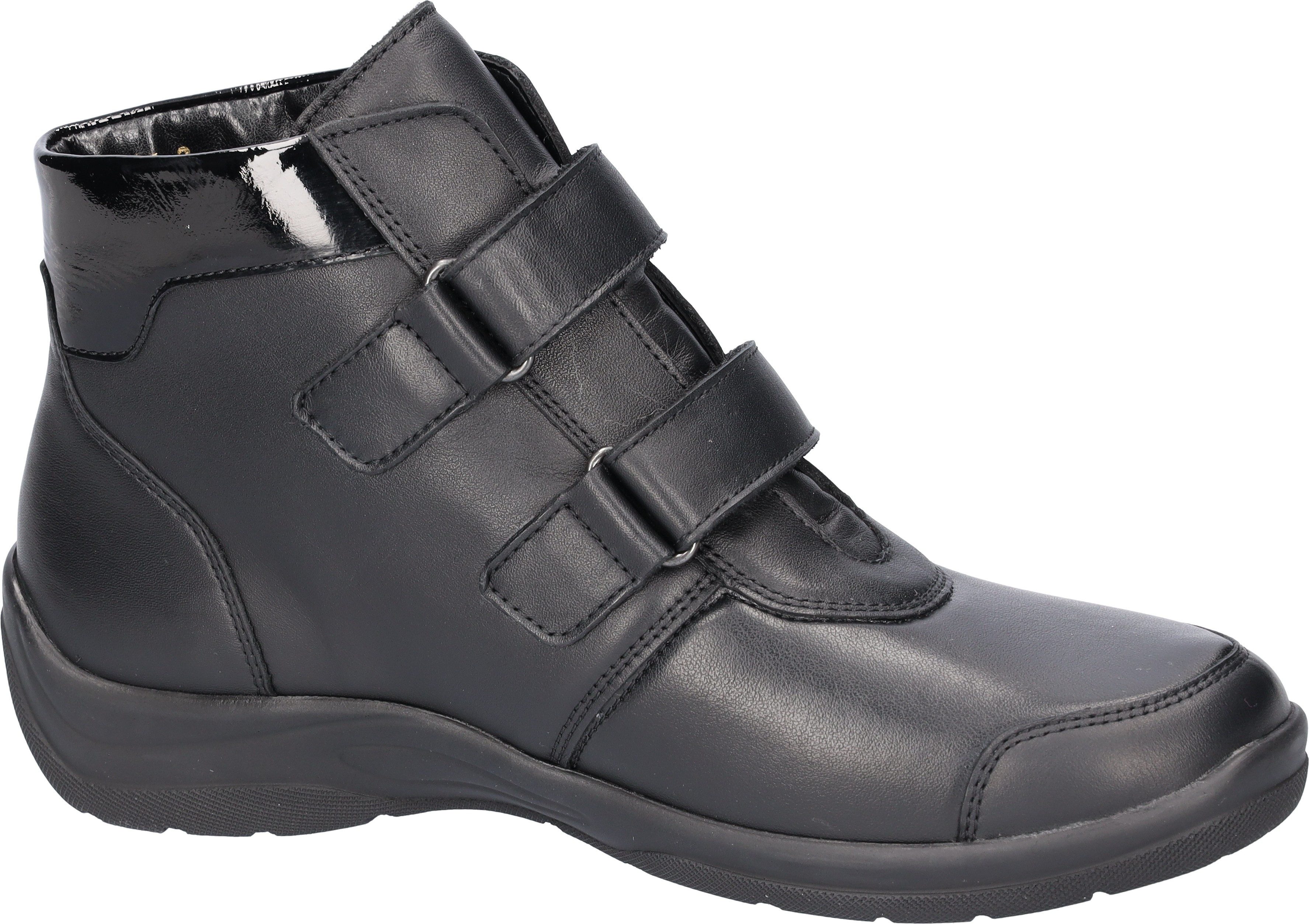 Waldläufer Klittenbandboots Hesna-Soft , instaplaarzen, enkellaars, comfortabele schoen, comfortbreedte h (= zeer breed)
