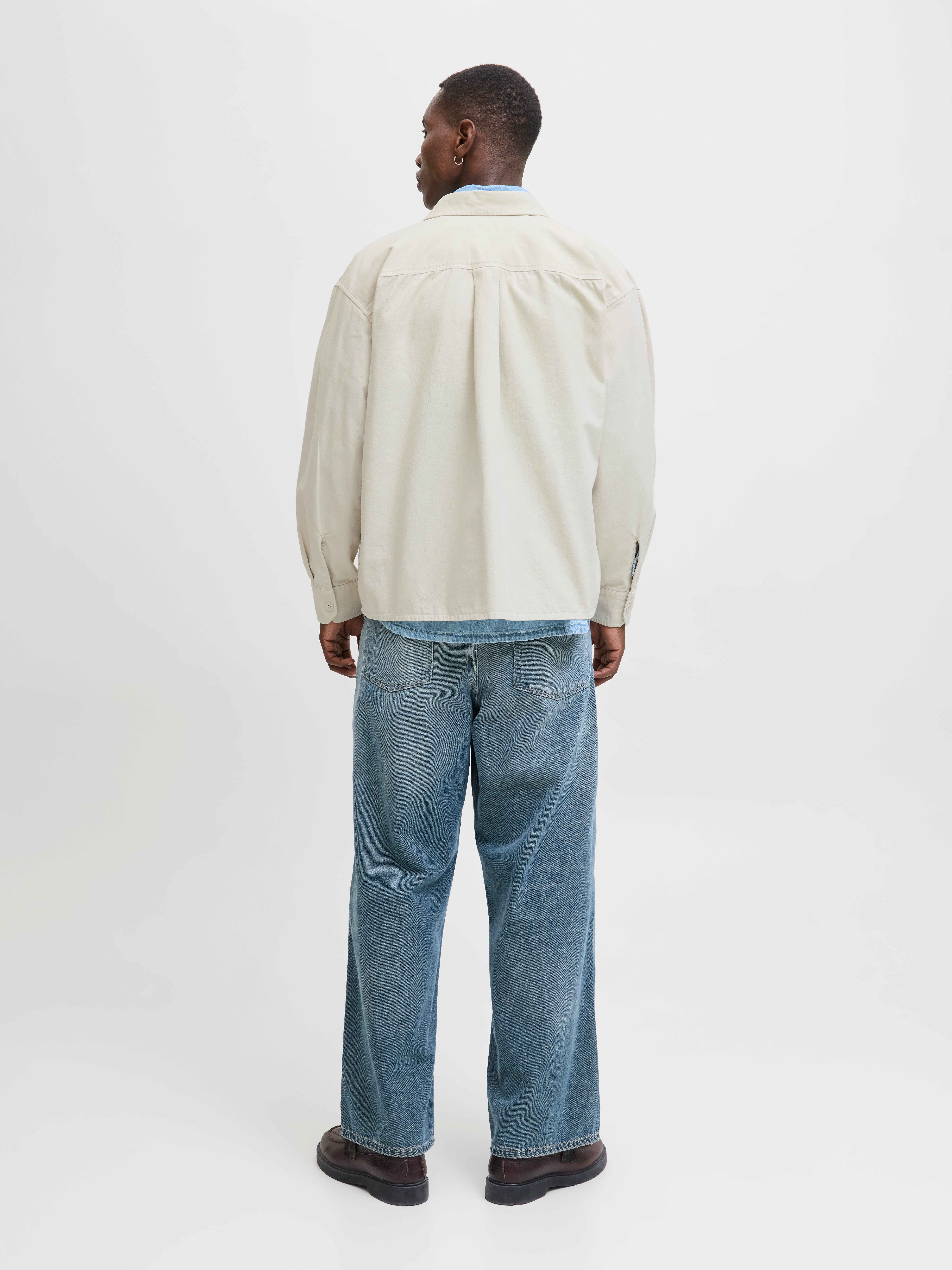 Jack & Jones Overhemd met lange mouwen JJEDOVER OVERSHIRT LS SN
