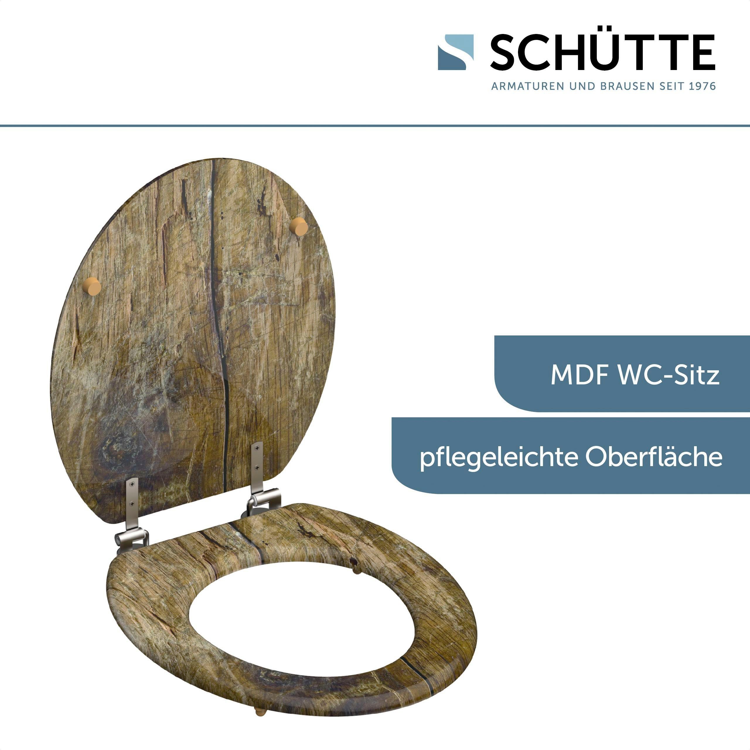 Schütte Toiletzitting Solid Wood