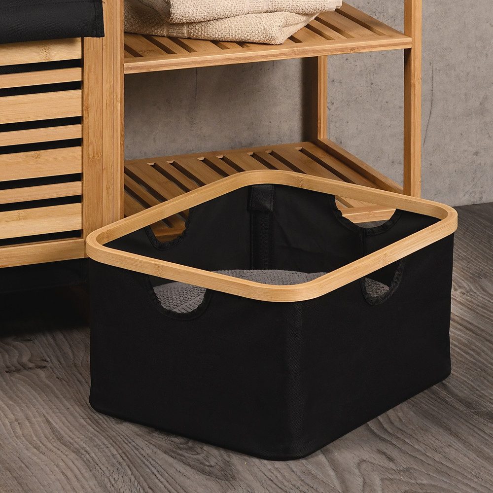 KESPER for kitchen & home Multifunctionele mand Wasmand, voor woonkamer, tijdschriften, speelgoed, slaapkamer