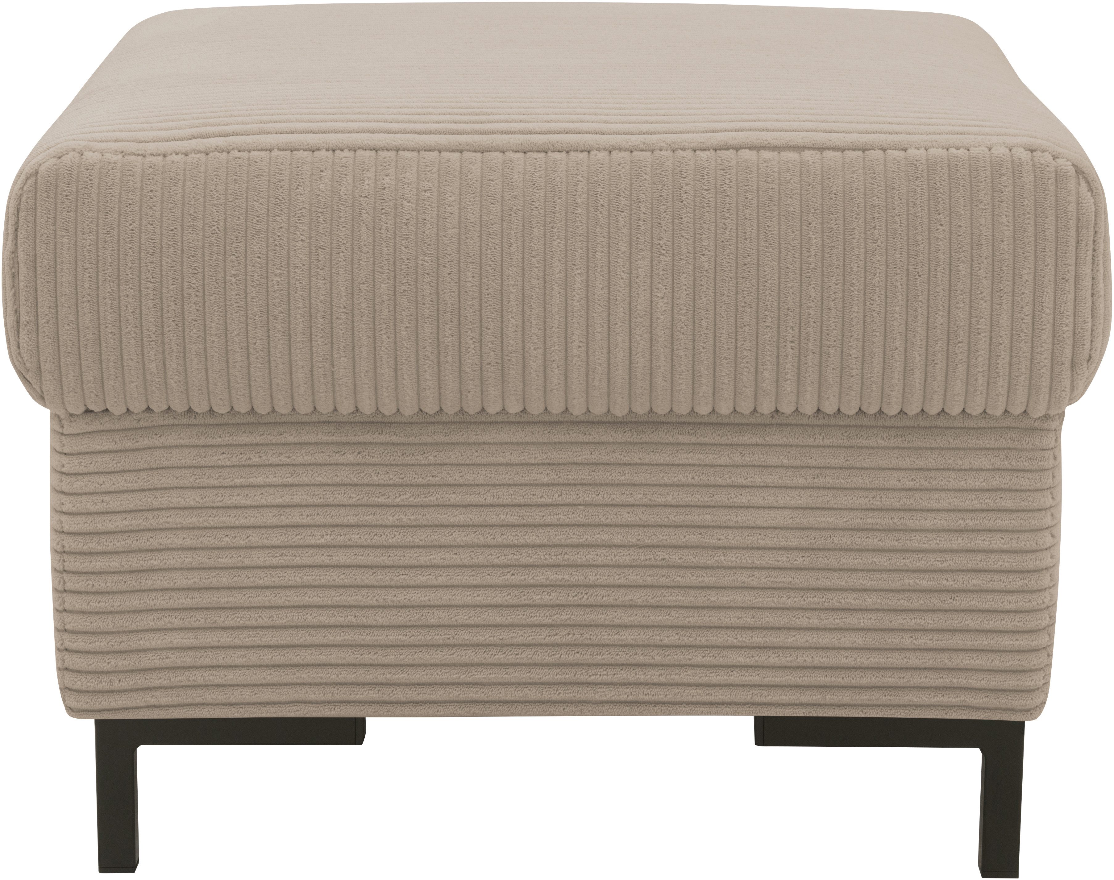 INOSIGN Hocker Jamie 2 ook in cord, passend bij de serie, b/d/h: 54/54/45 cm