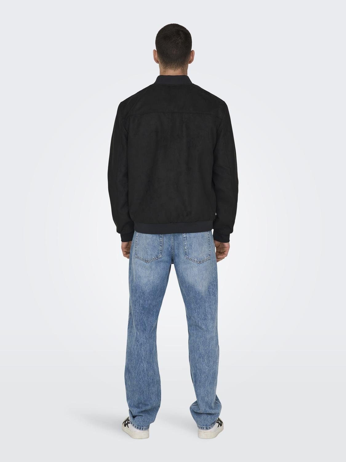 ONLY & SONS Bomberjack ONSLUCAS FAKE SUEDE BOMBER OTW