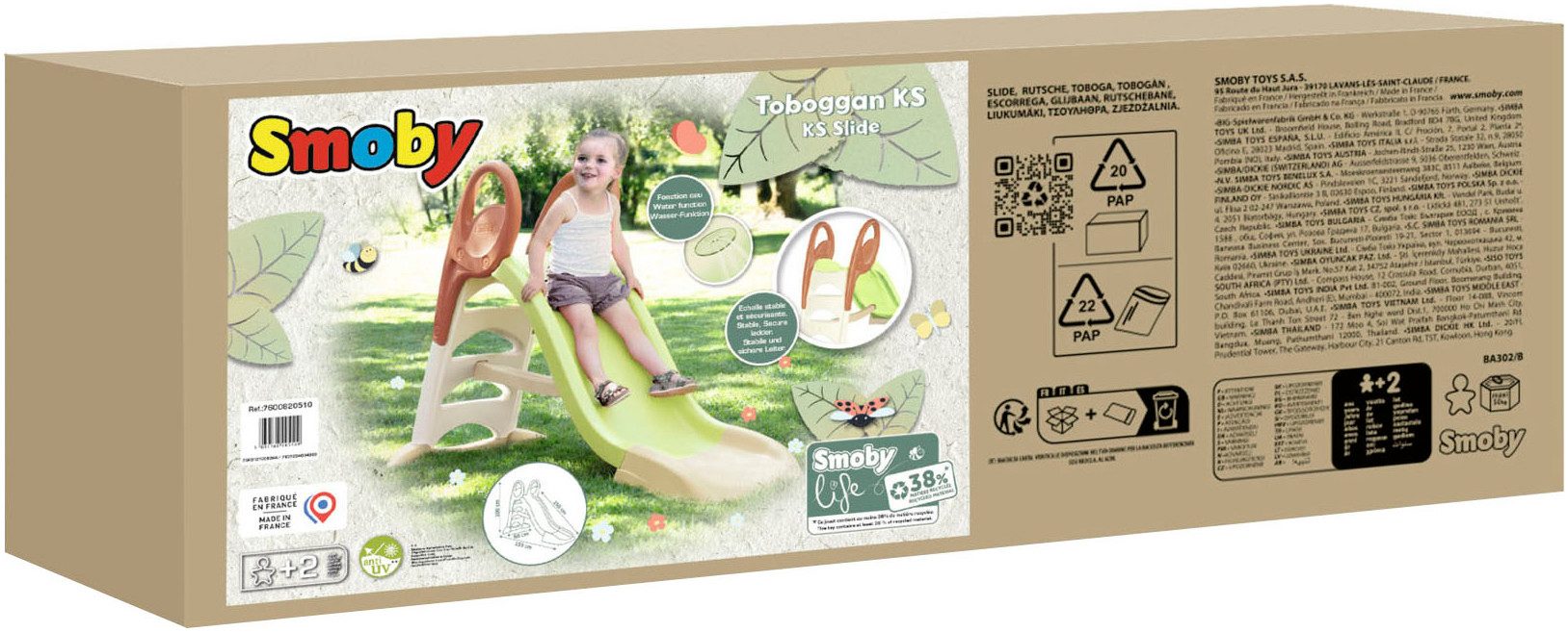 Smoby Glijbaan Smoby Life, KS Gemaakt in Europa
