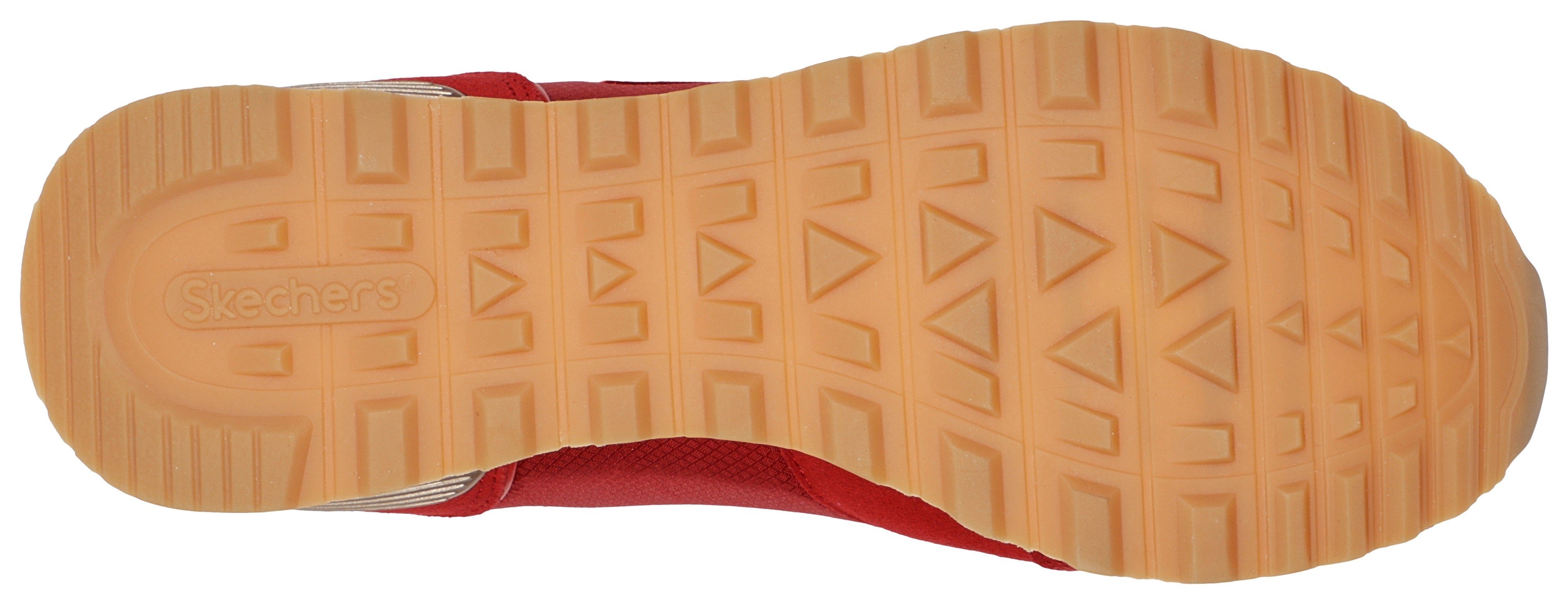 Skechers Sneakers OG 85 - GOLDN GURL Veterschoen, originele retro-jogginschoen met Air-Cooled Memory Foam®