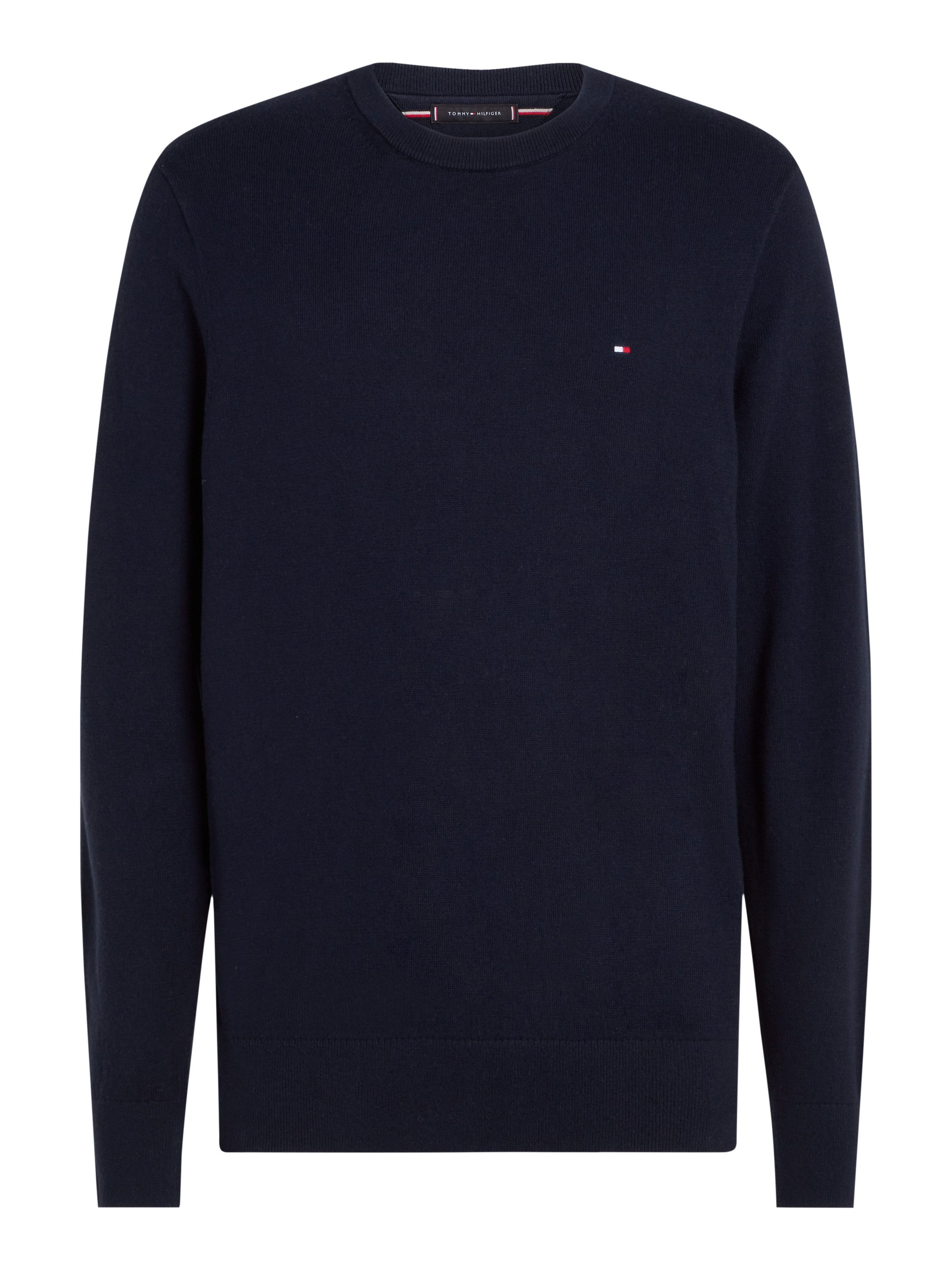 Tommy Hilfiger Trui met ronde hals PIMA ORG CTN CASHMERE CREW NECK