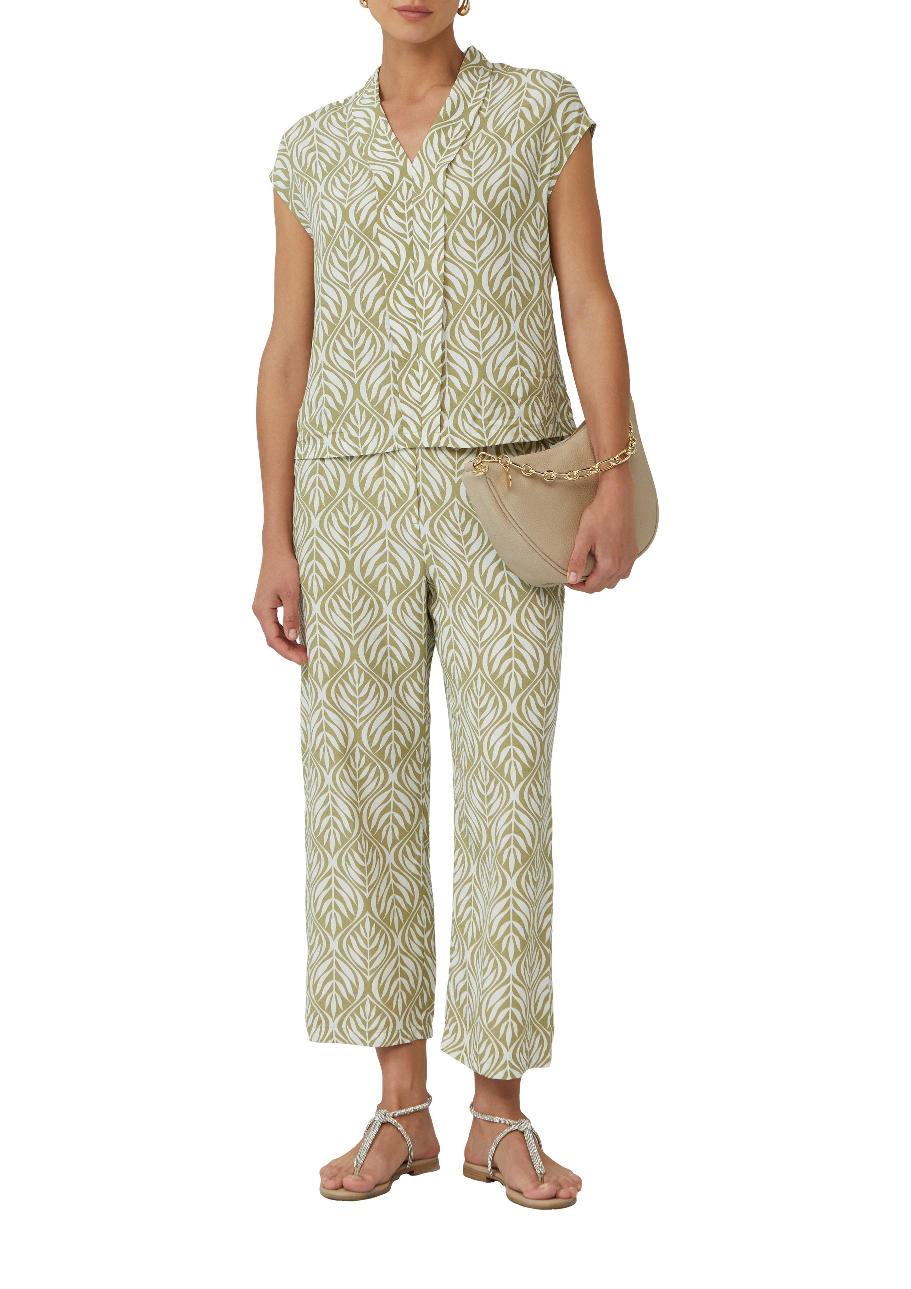 s.Oliver BLACK LABEL Blouse met korte mouwen