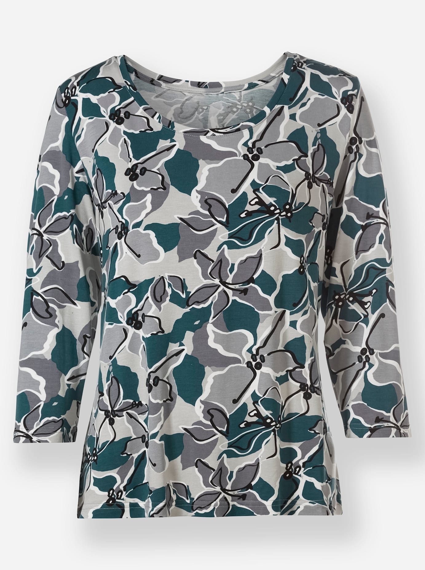 Lady Shirt met print Shirt (1-delig)