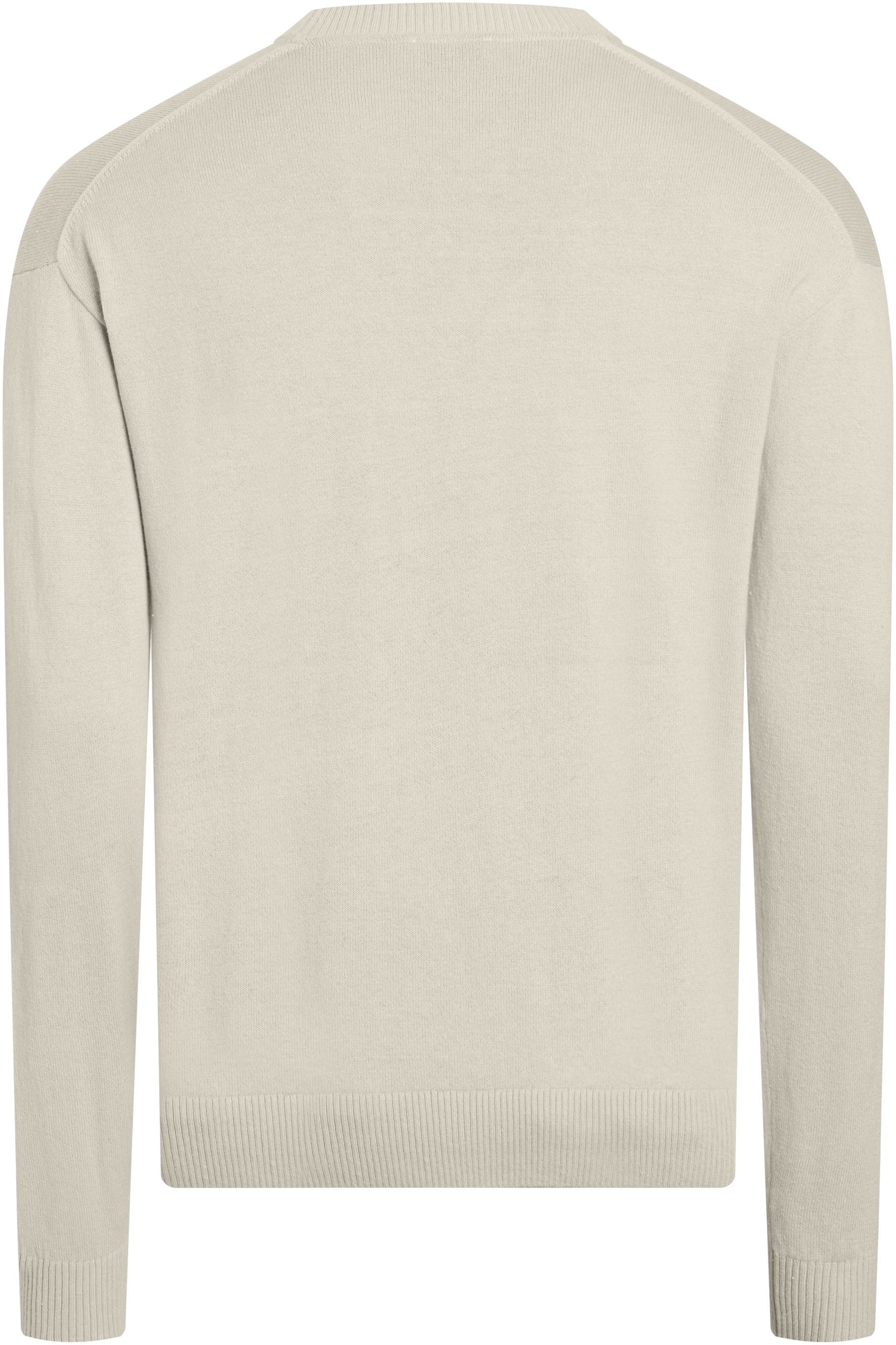 Calvin Klein Trui met ronde hals CK INTARSIA MIX STITCH SWEATER