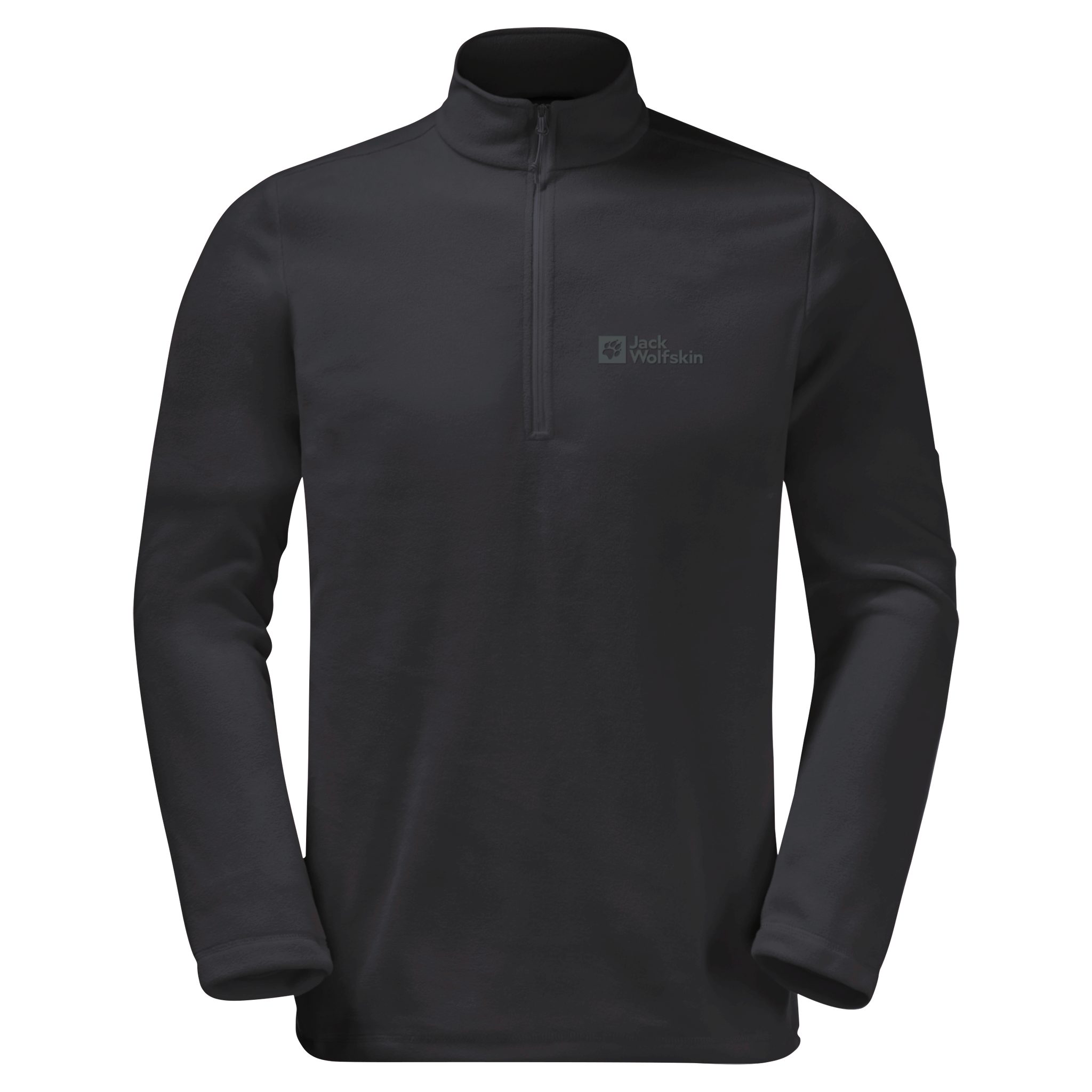 Jack Wolfskin Fleecetrui TAUNUS HZ M van gerecycled polyester, ademend
