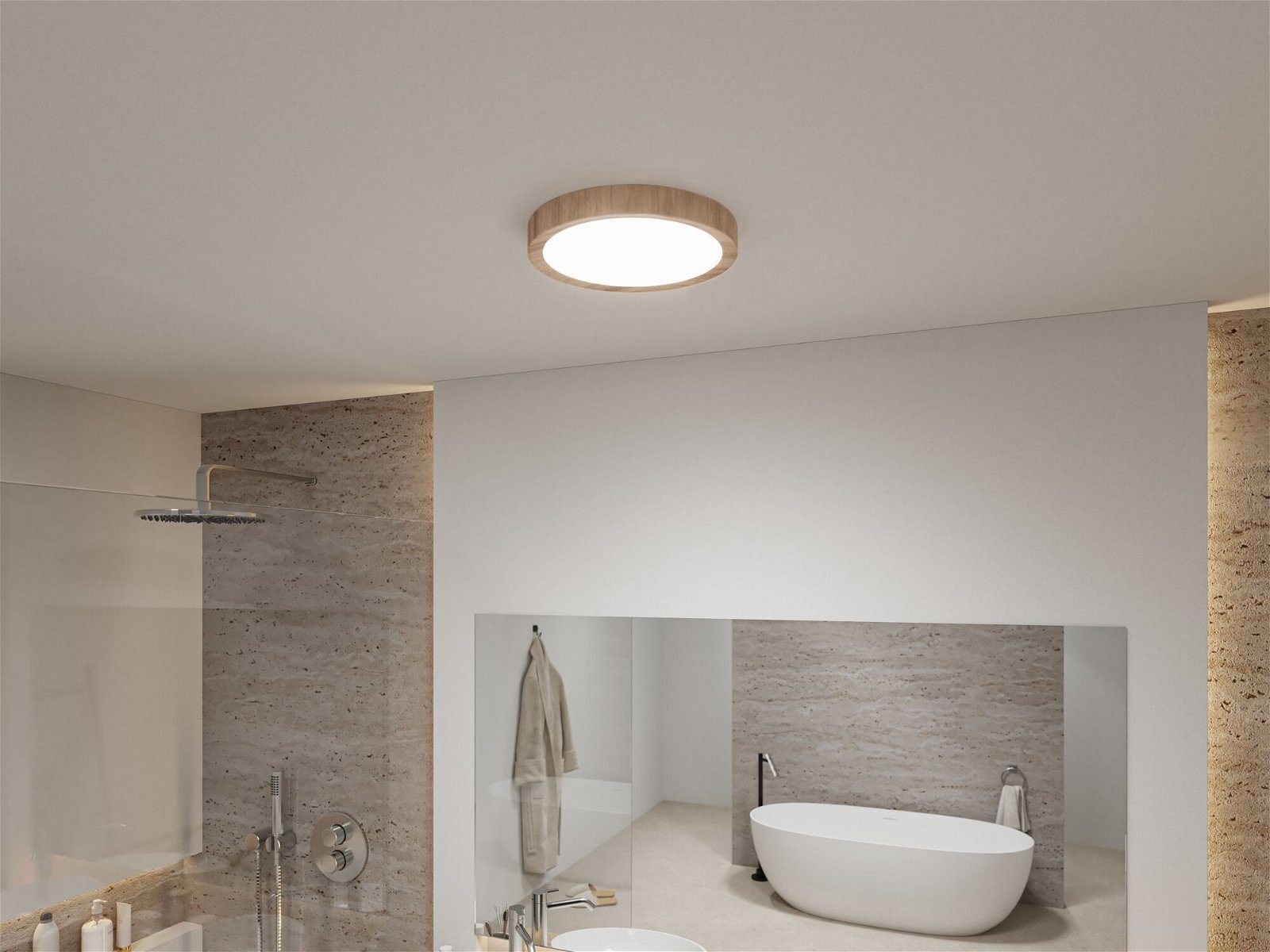 Paulmann Led-plafondlamp Selection Bathroom Tega IP44 24W 230V Kunststof