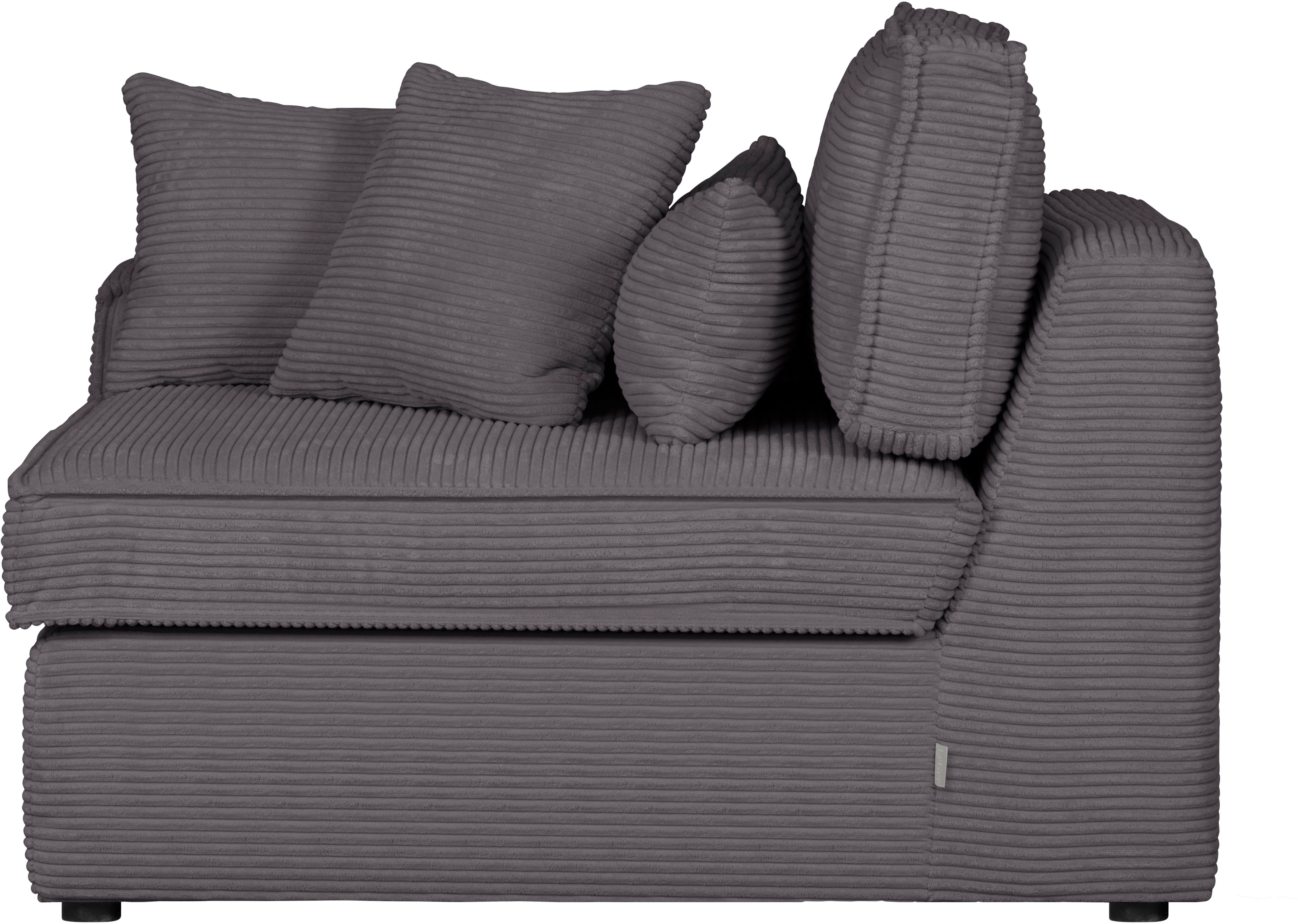 RAUM.ID Sofaelement Enid als deel van een modulaire bank, stevig zitcomfort