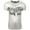 rusty neal t-shirt wit