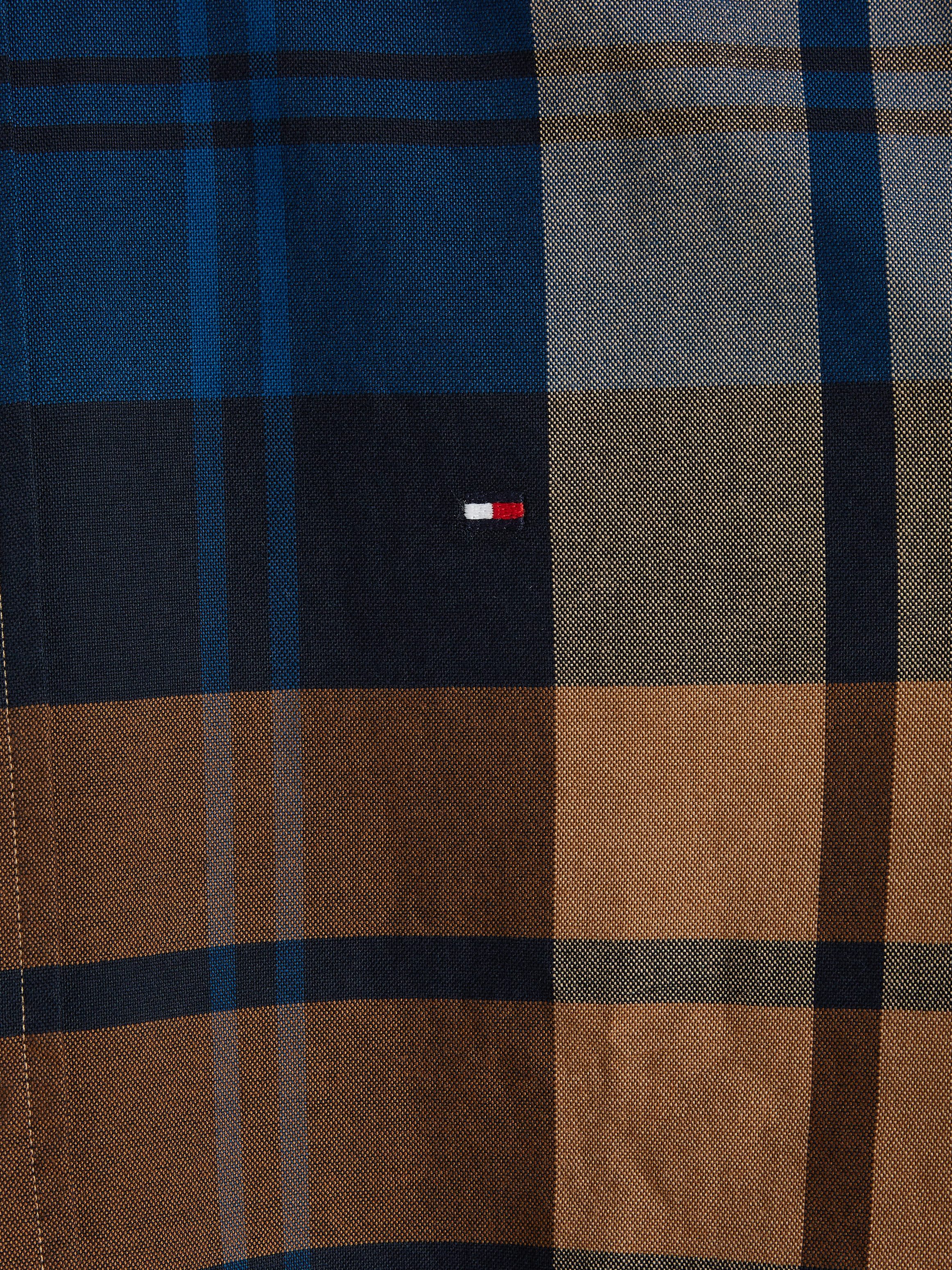 Tommy Hilfiger Overhemd met lange mouwen OXFORD BLACKWATCH CHK RF SHIRT