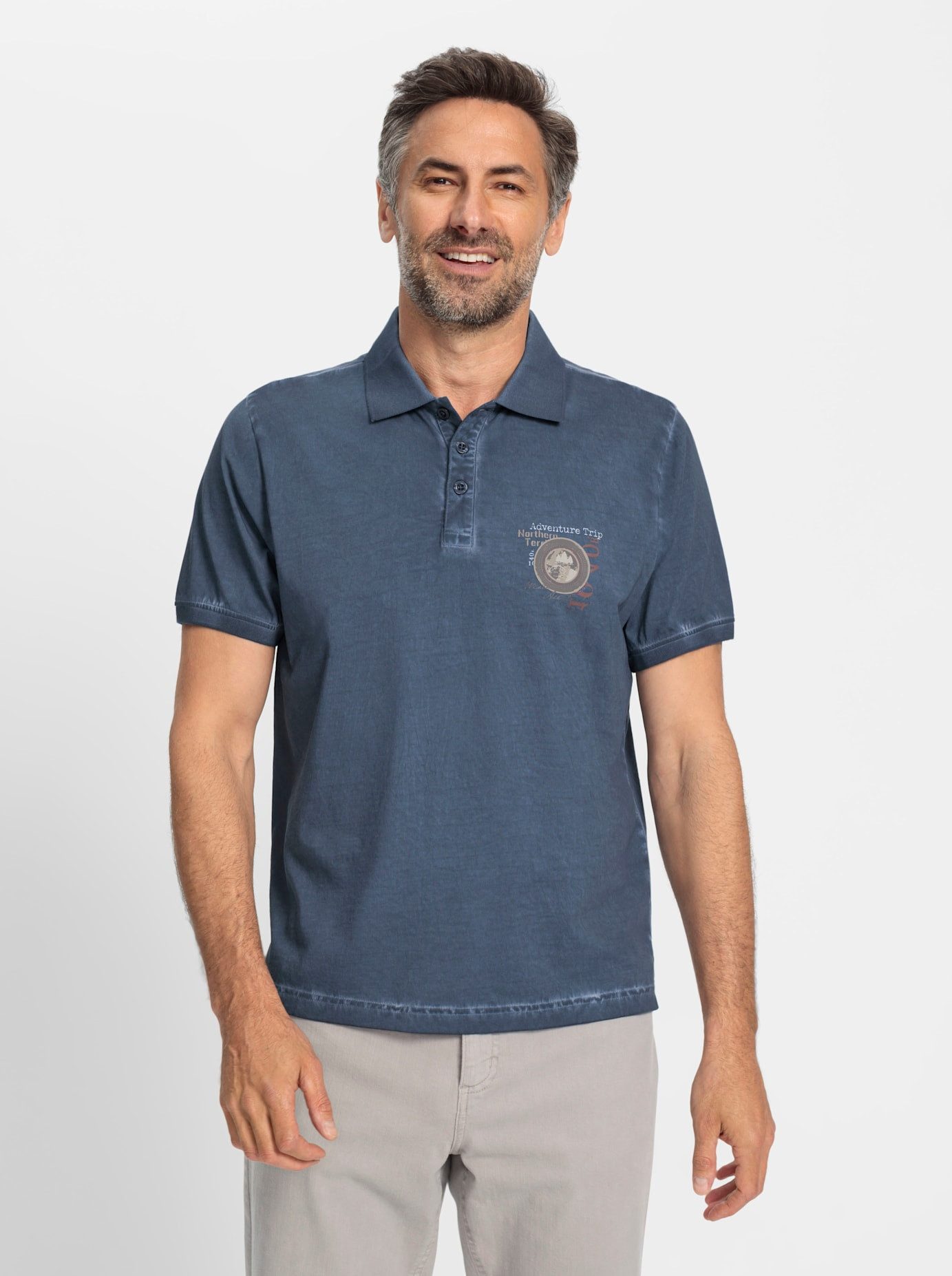 Catamaran Shirt met korte mouwen Poloshirt met korte mouwen (1-delig)