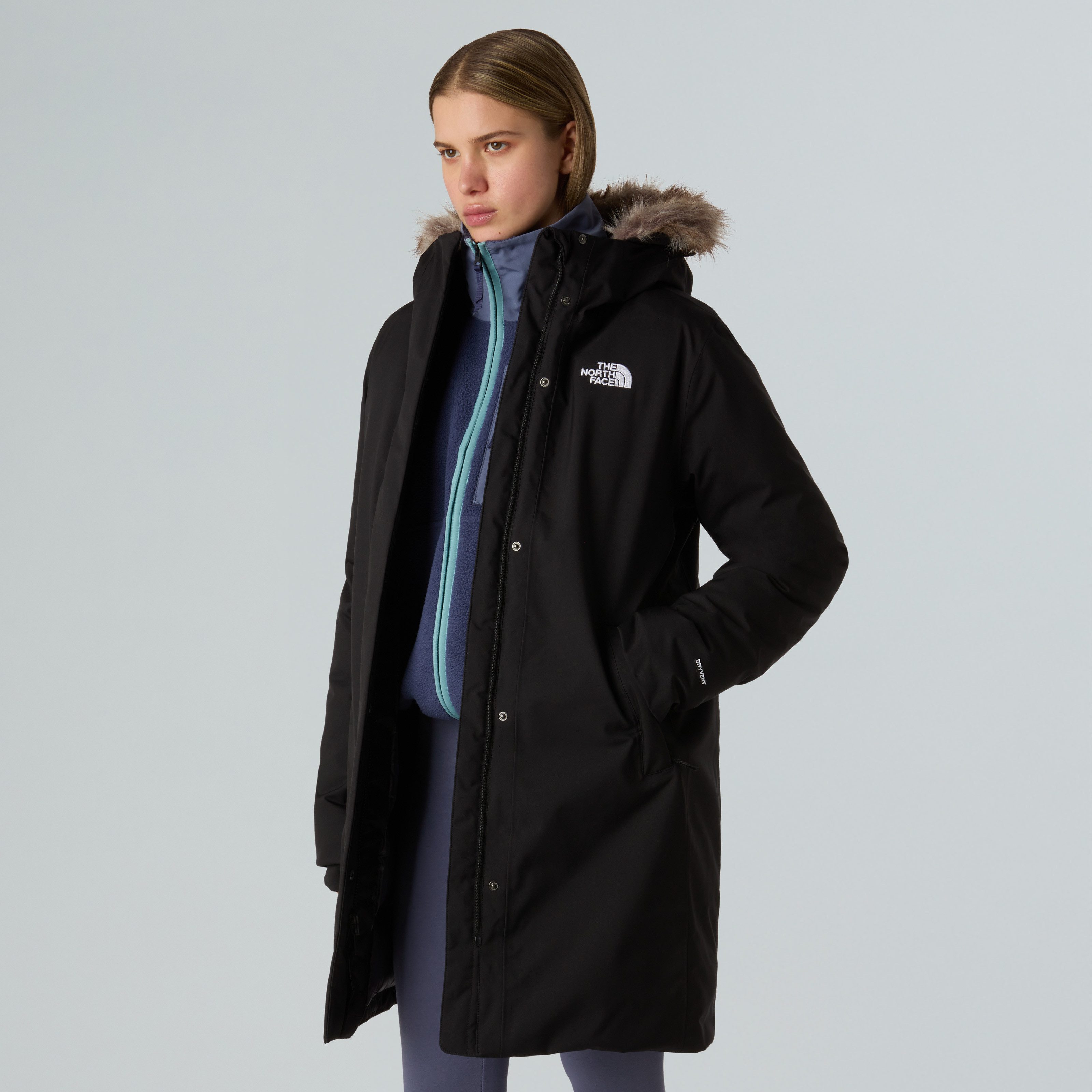The North Face Donsjas W ARCTIC PARKA Zeer warm, winddicht, waterdicht (1-delig)