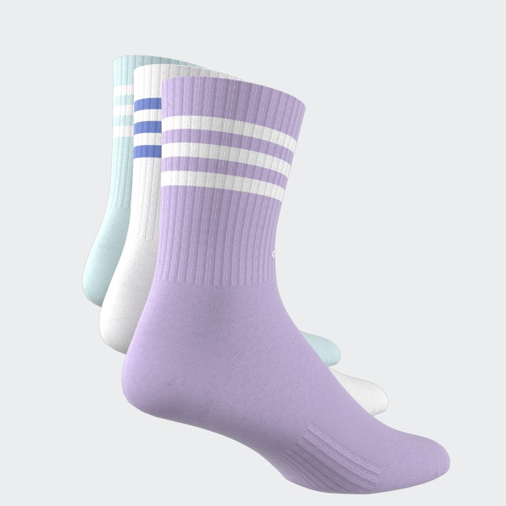 adidas Performance Functionele sokken 3-STRIPES CUSHIONED CREW SOKKEN, 3 PAAR (3 paar)