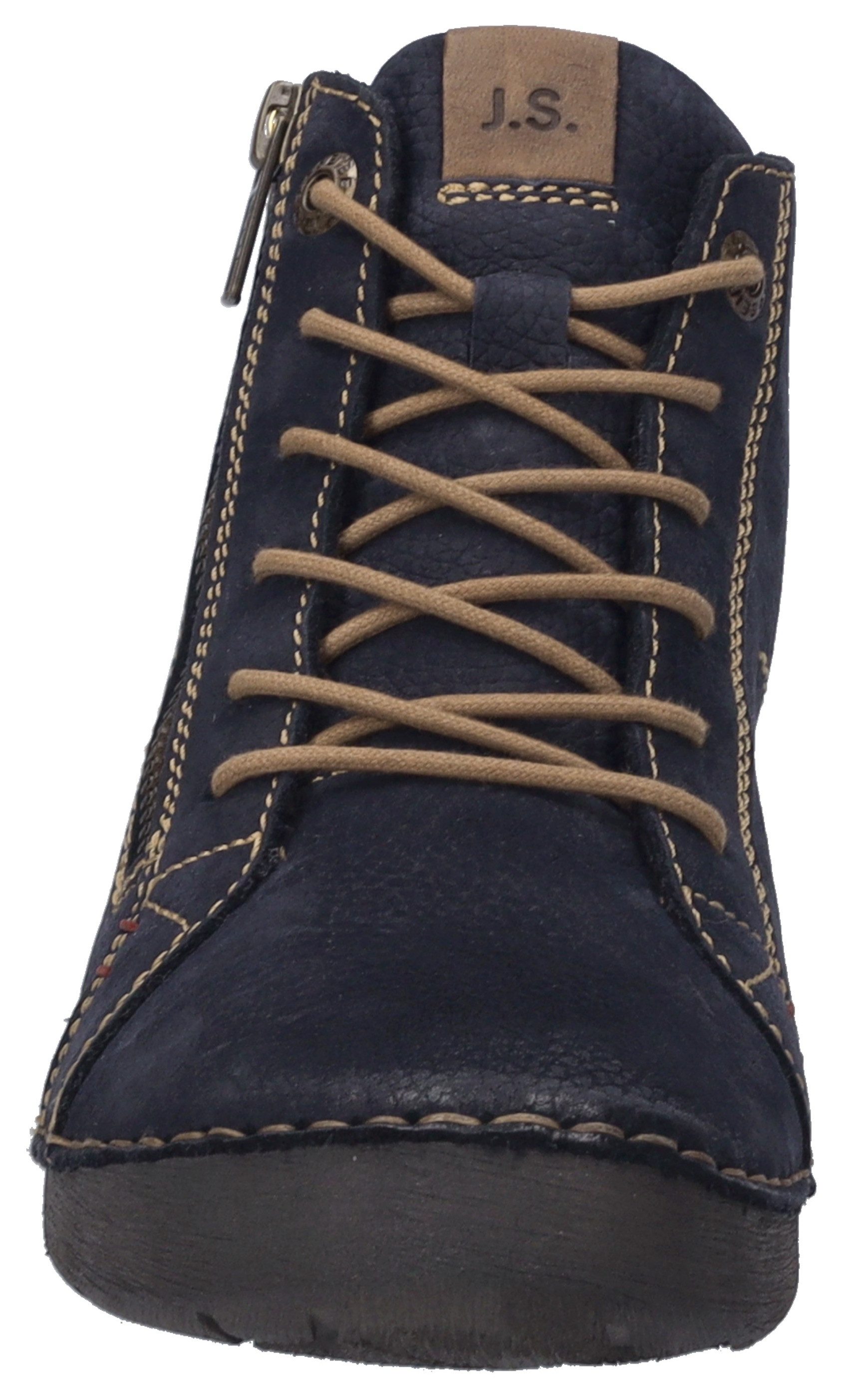 Josef Seibel Veterlaarsjes Fergey 67 Veterschoenen, winterlaarzen, comfortabele schoen met rits