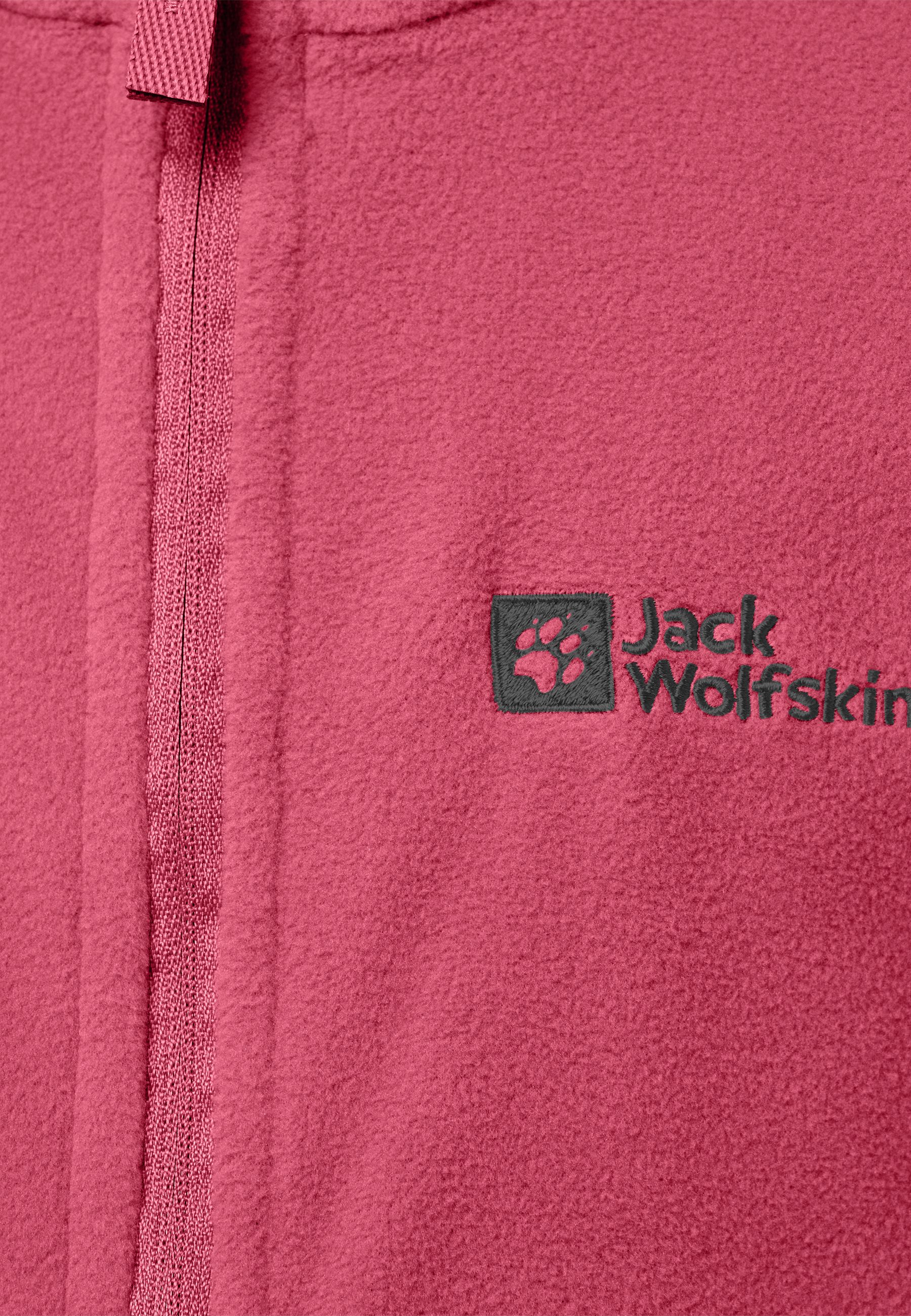 Jack Wolfskin Fleecejack TAUNUS JACKET K gemakkelijk te dragen en gemakkelijk te onderhouden