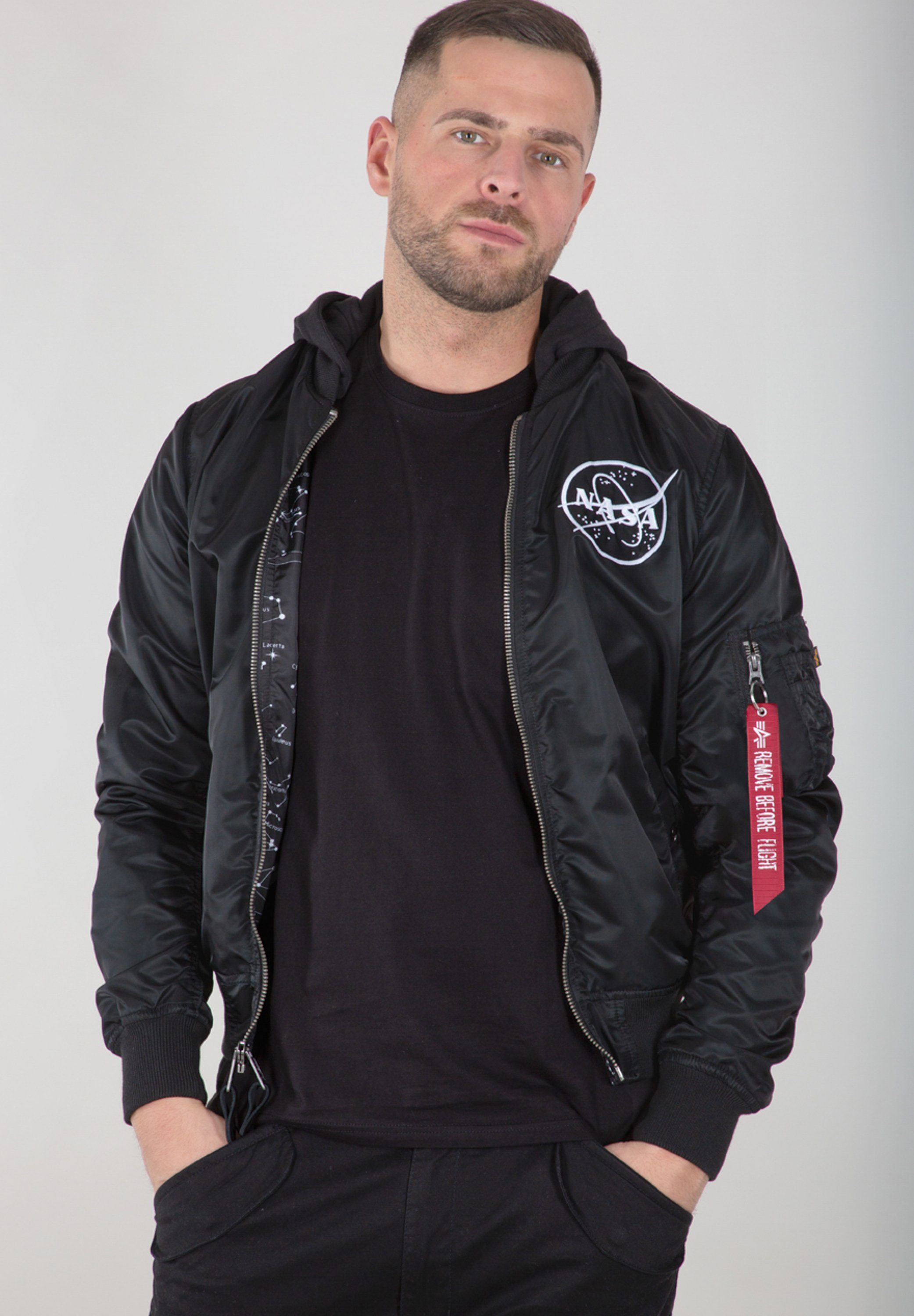Alpha Industries Bomberjack heren jassen maat S zwart