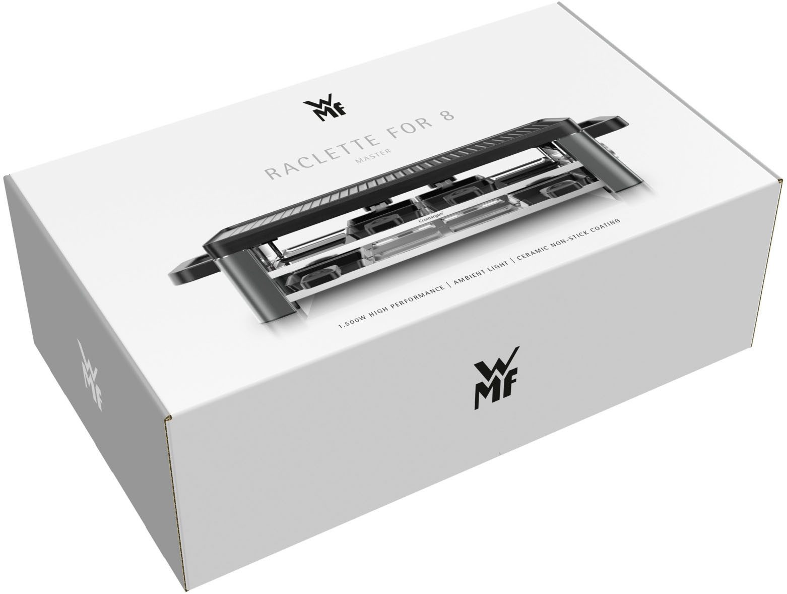 WMF Raclette Master, indirecte LED-verlichting, keramische coating