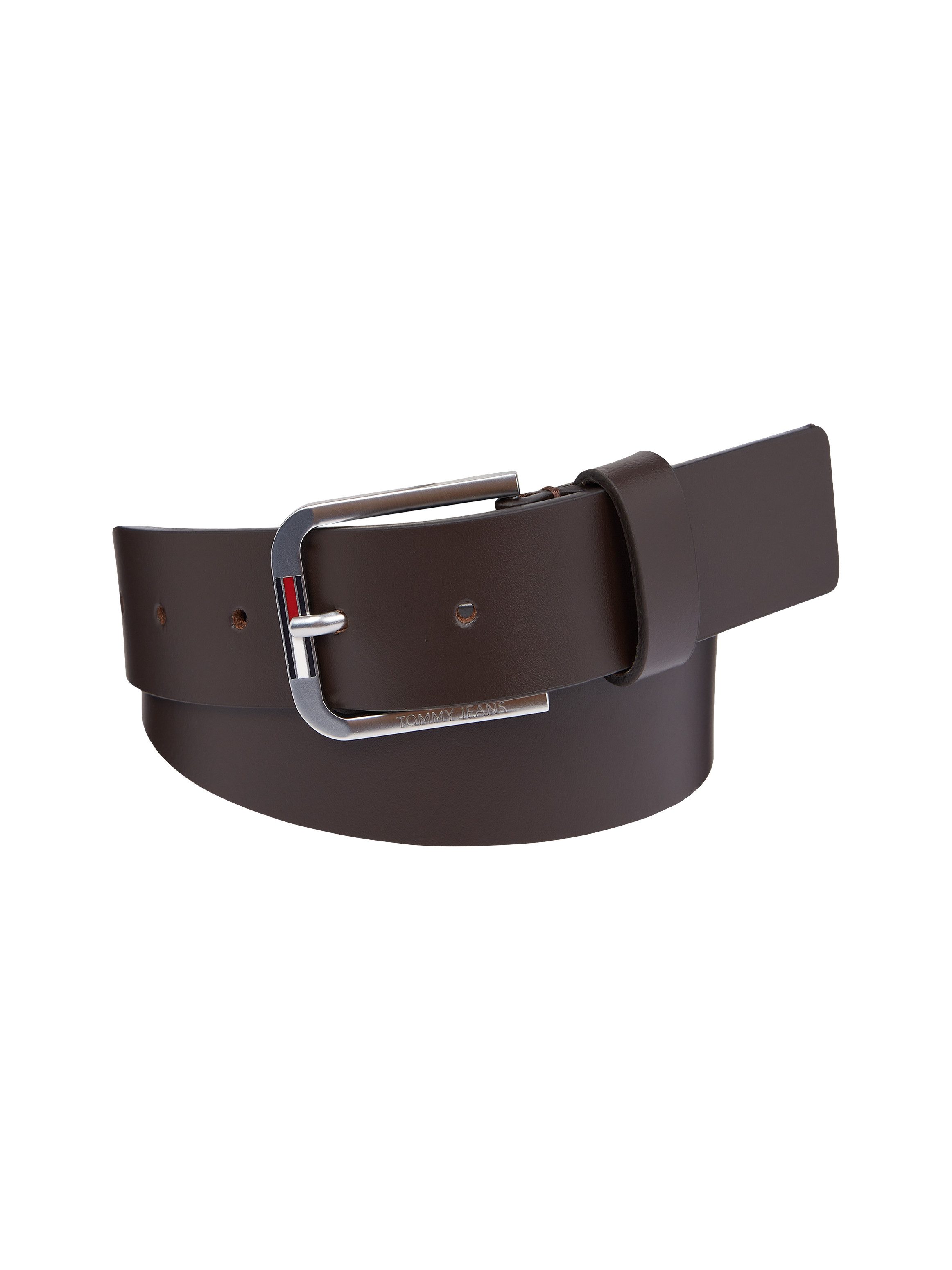 TOMMY JEANS Leren riem TJM AUSTIN 3.5 met een logo-opschrift