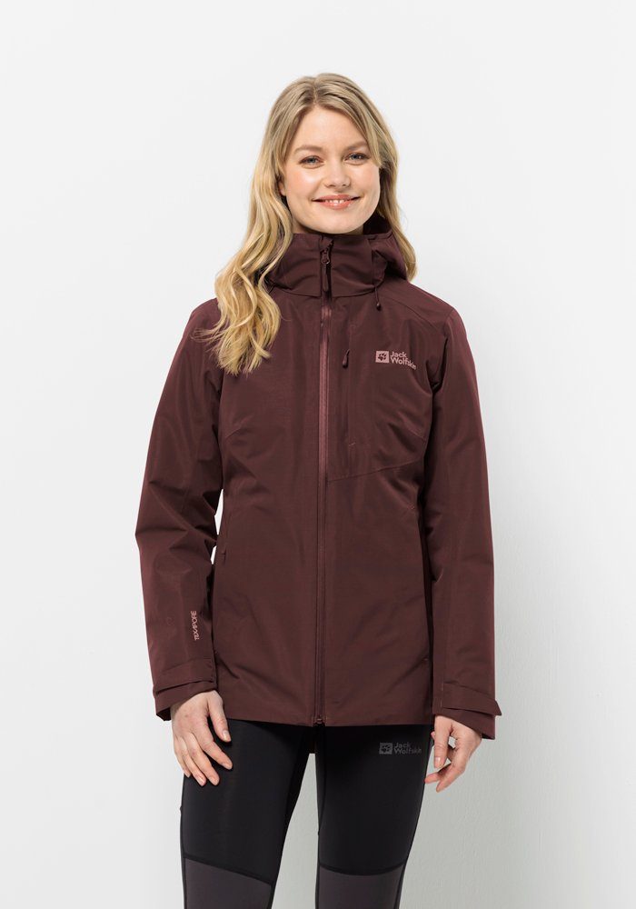 Jack Wolfskin Functioneel 3-in-1-jack BERGLAND 3IN1 JKT W