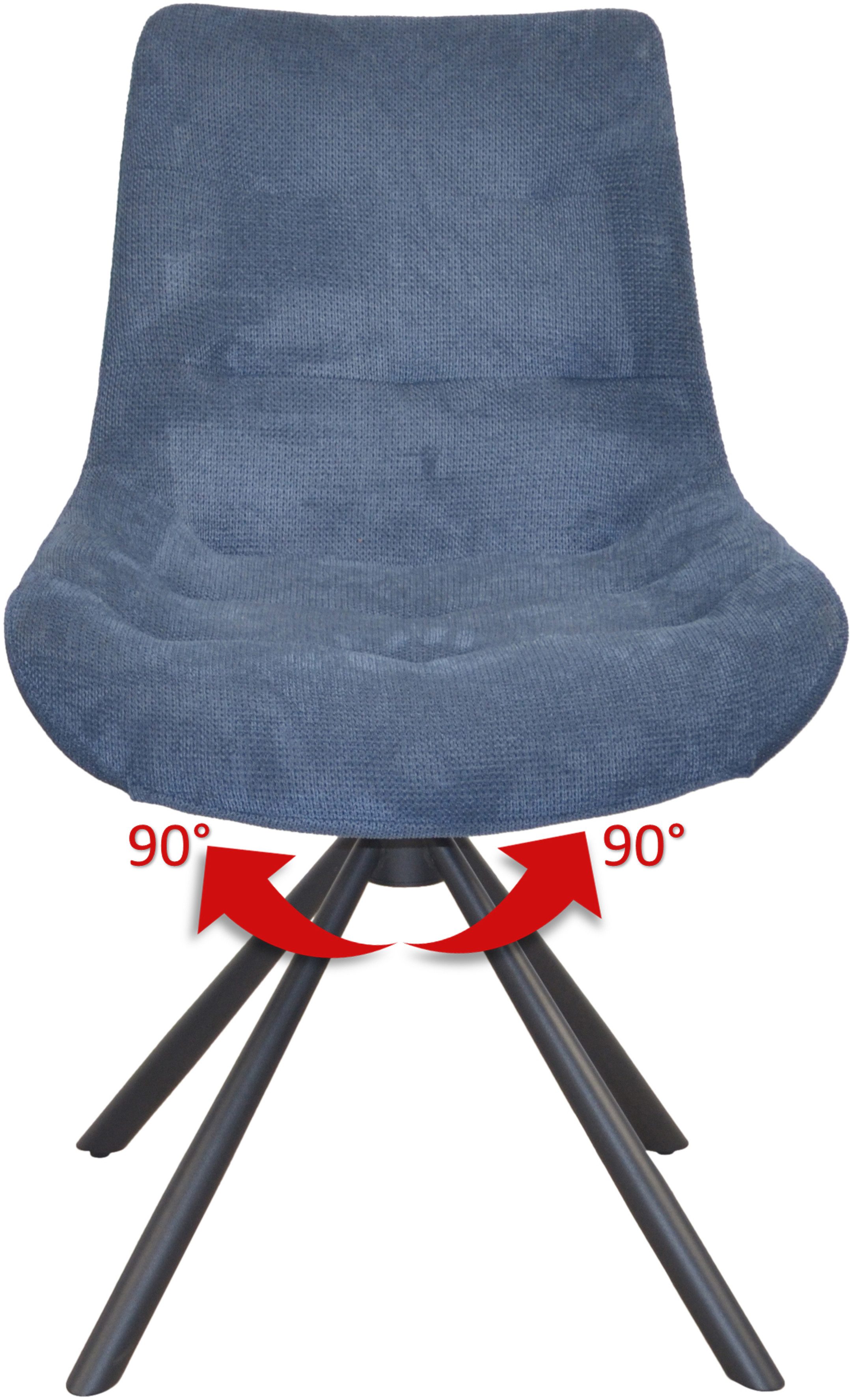 HOFMANN LIVING AND MORE Stoel (set, 2 stuks)
