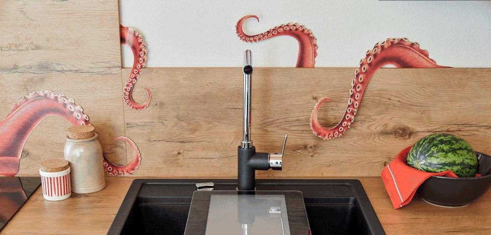 Schock Keukenkraan SONO Feestuitloop, fluisterperlator, draaibereik 360°
