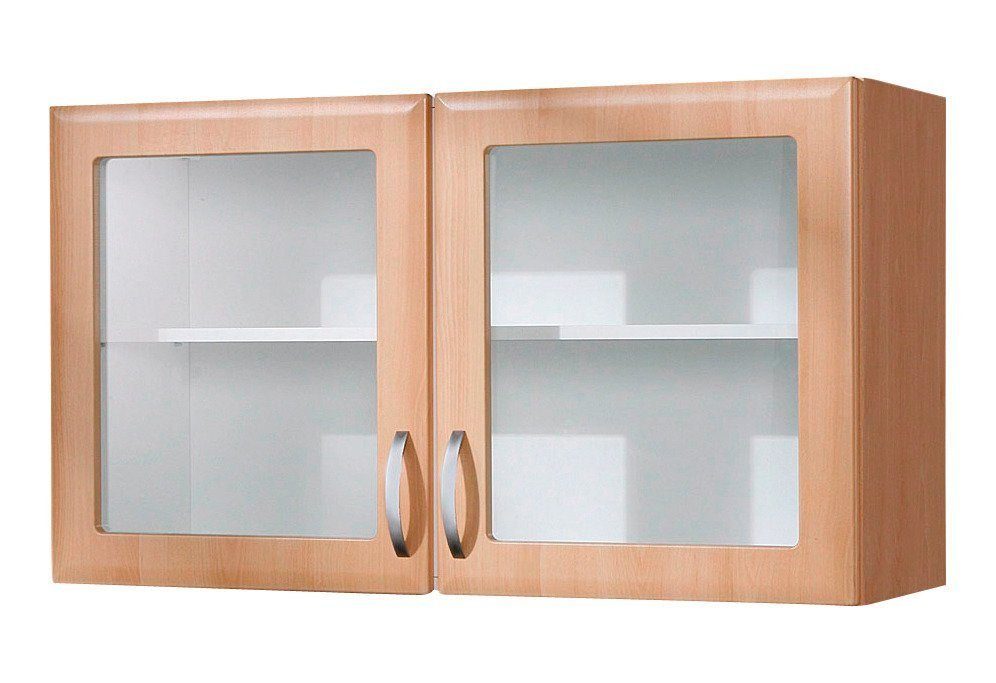 wiho Küchen Hangend kastje met glasdeur Praag, breedte 100 cm