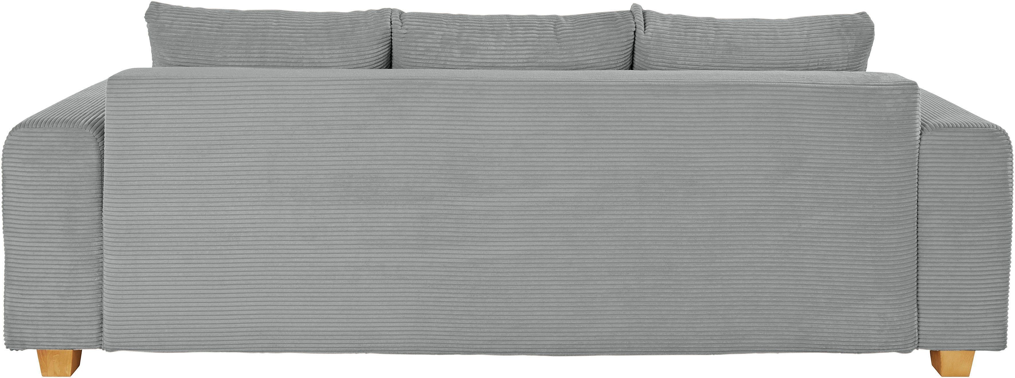 COLLECTION AB Slaapbank Yves Bedfunctie, bedlade, bonnellvering, rugkussen, sierkussen
