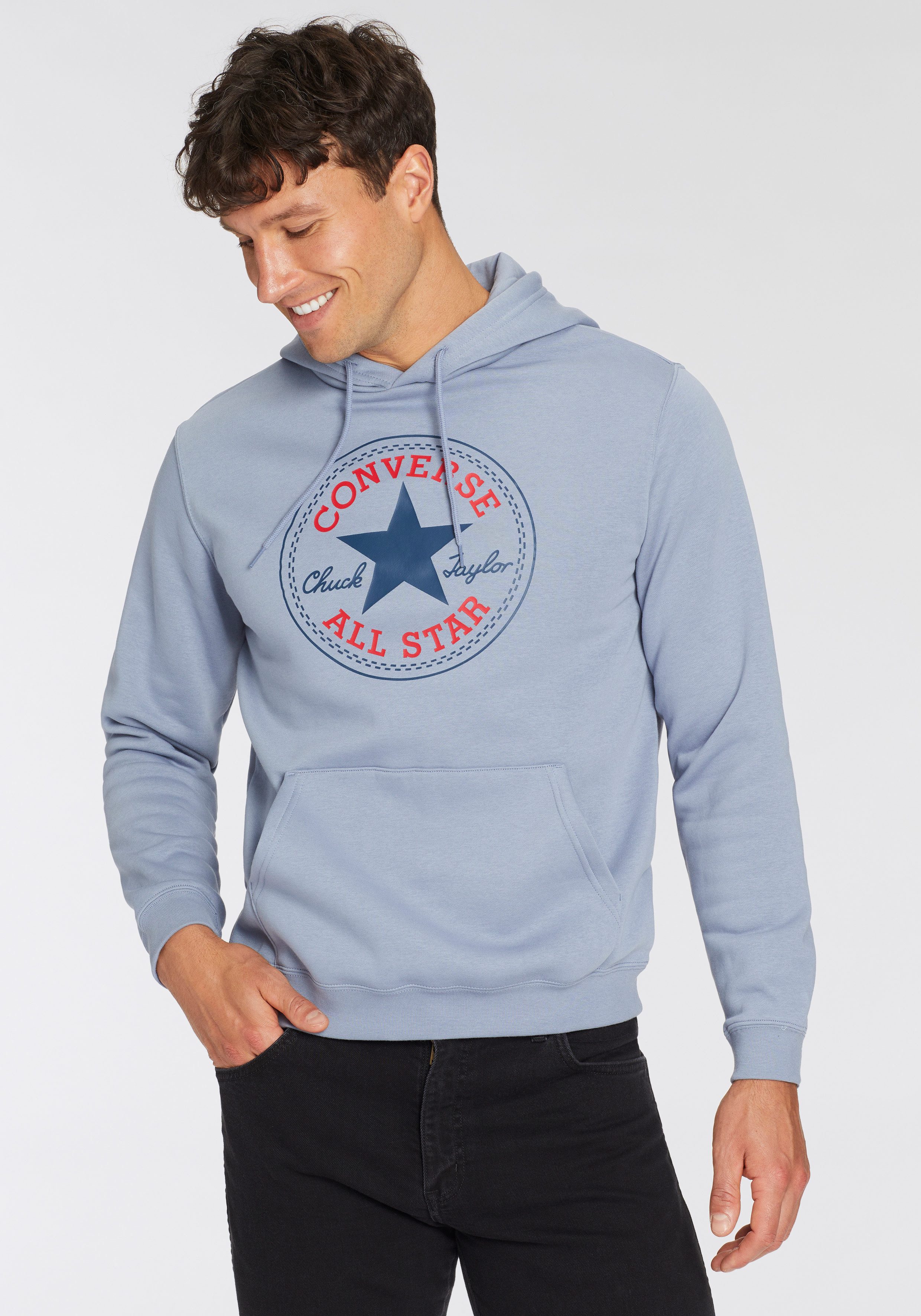 Converse Hoodie STANDARD FIT CENTER FRONT LARGE CHUCK