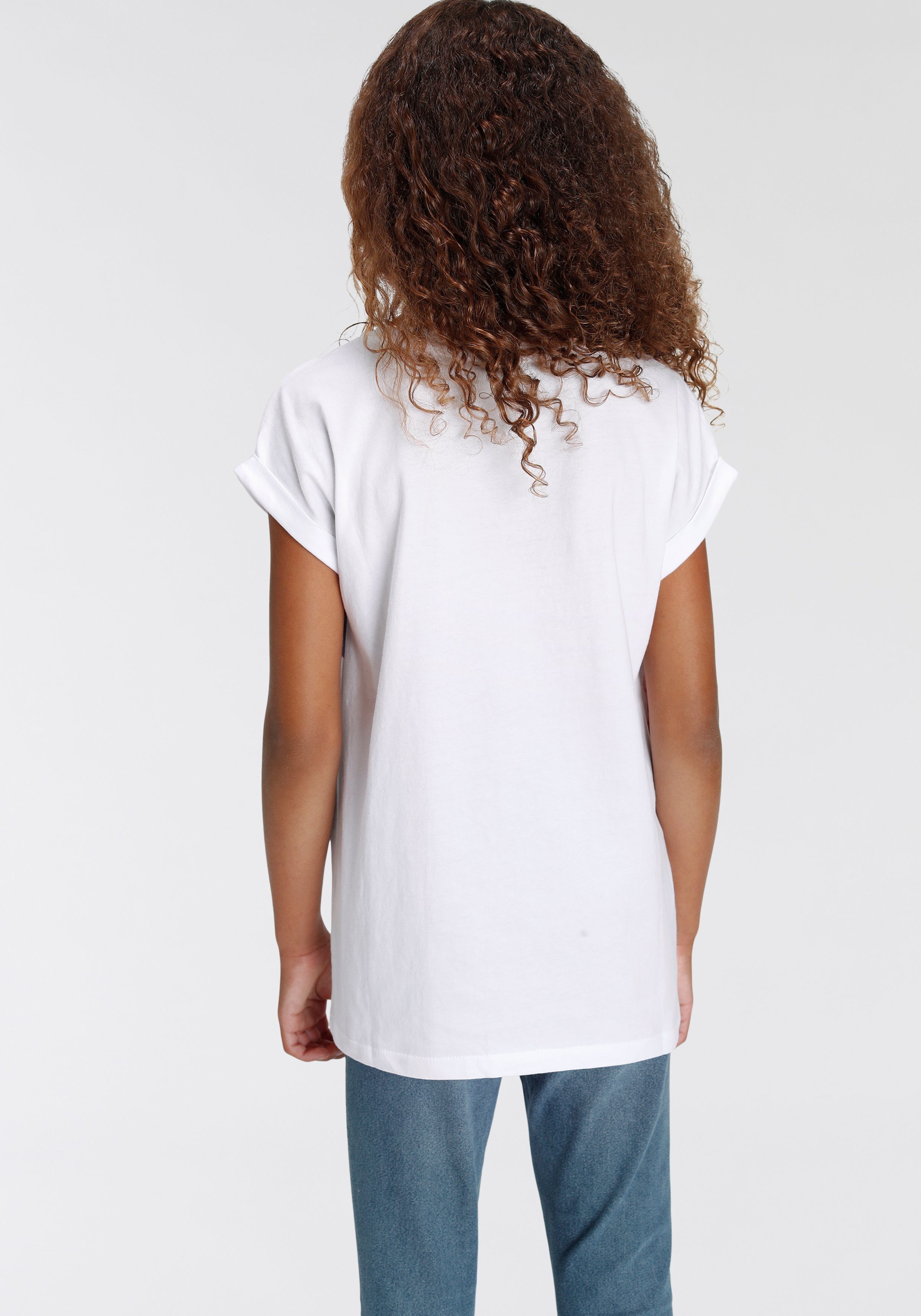 KIDSWORLD T-shirt Paarden Korte mouwen, bedrukt, ronde hals, van katoen