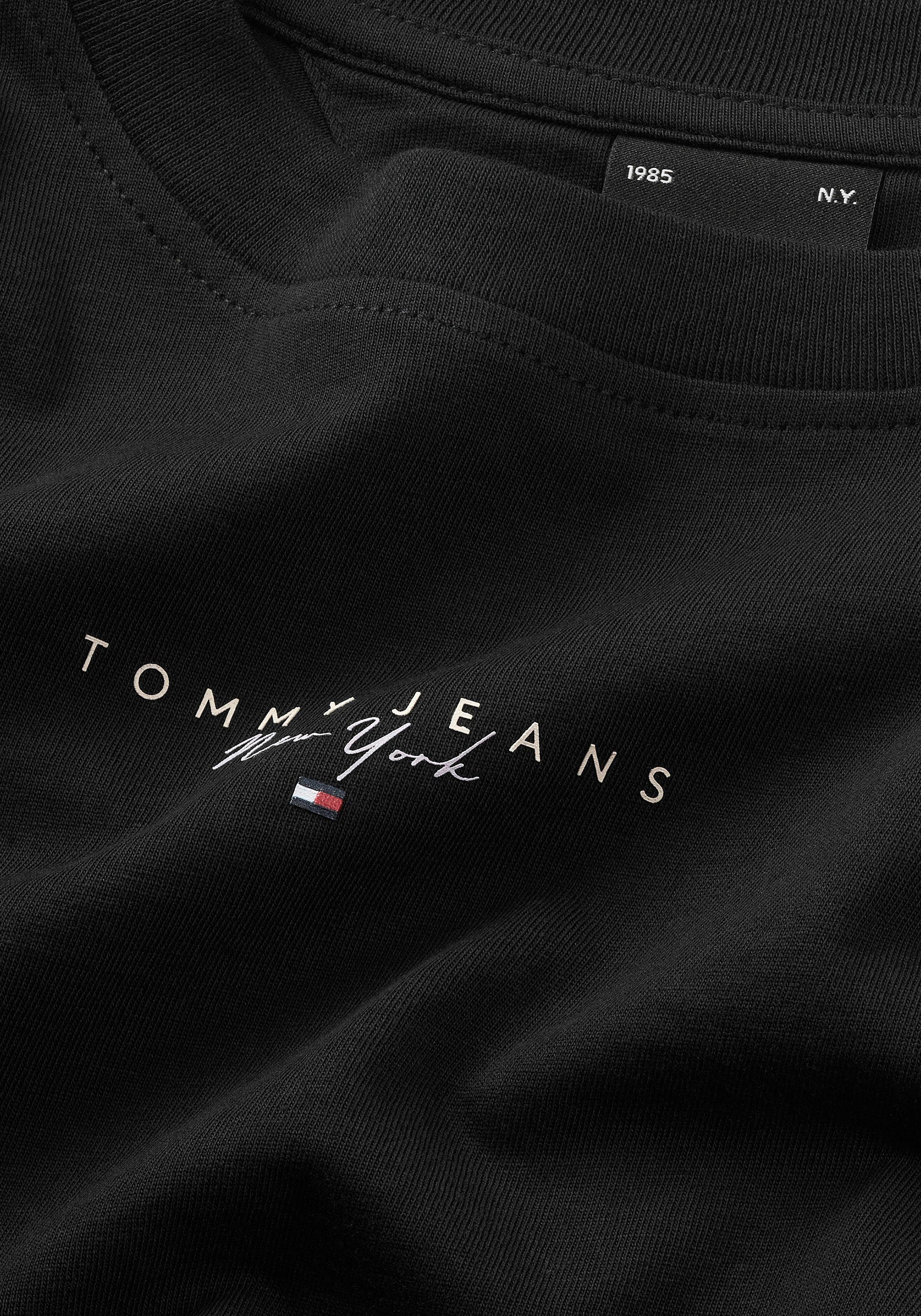 TOMMY JEANS Shirt met ronde hals TJW REG ESSENTIAL LOGO + TEE EXT