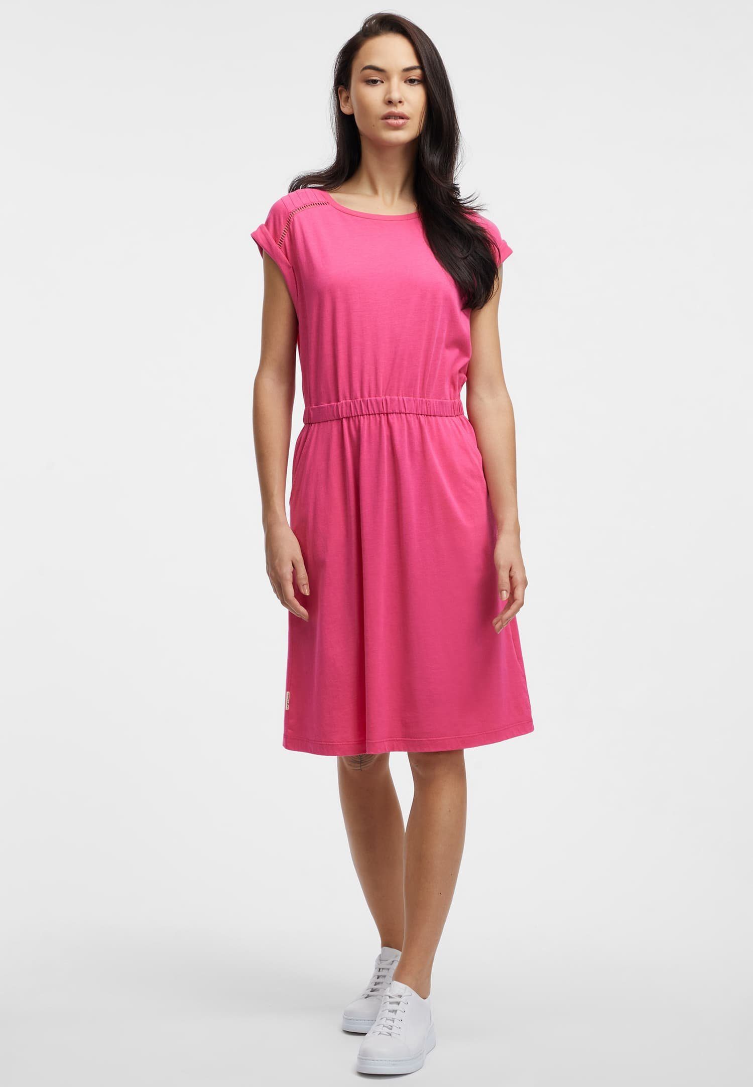 Ragwear Zomerjurk FIMALA ORG met elastische taille in relax fit