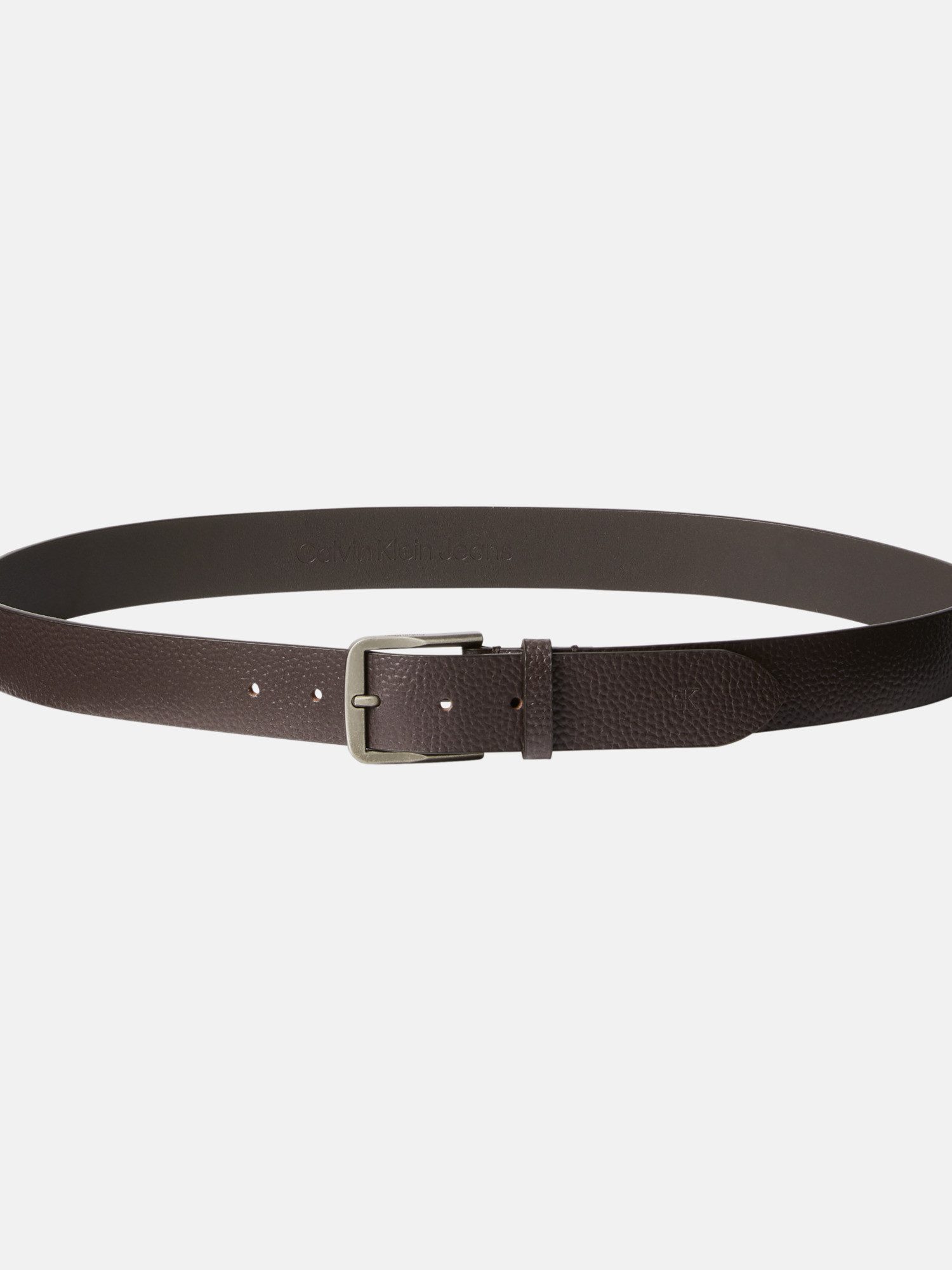 Calvin Klein Leren riem CLASSIC FLAT 35MM