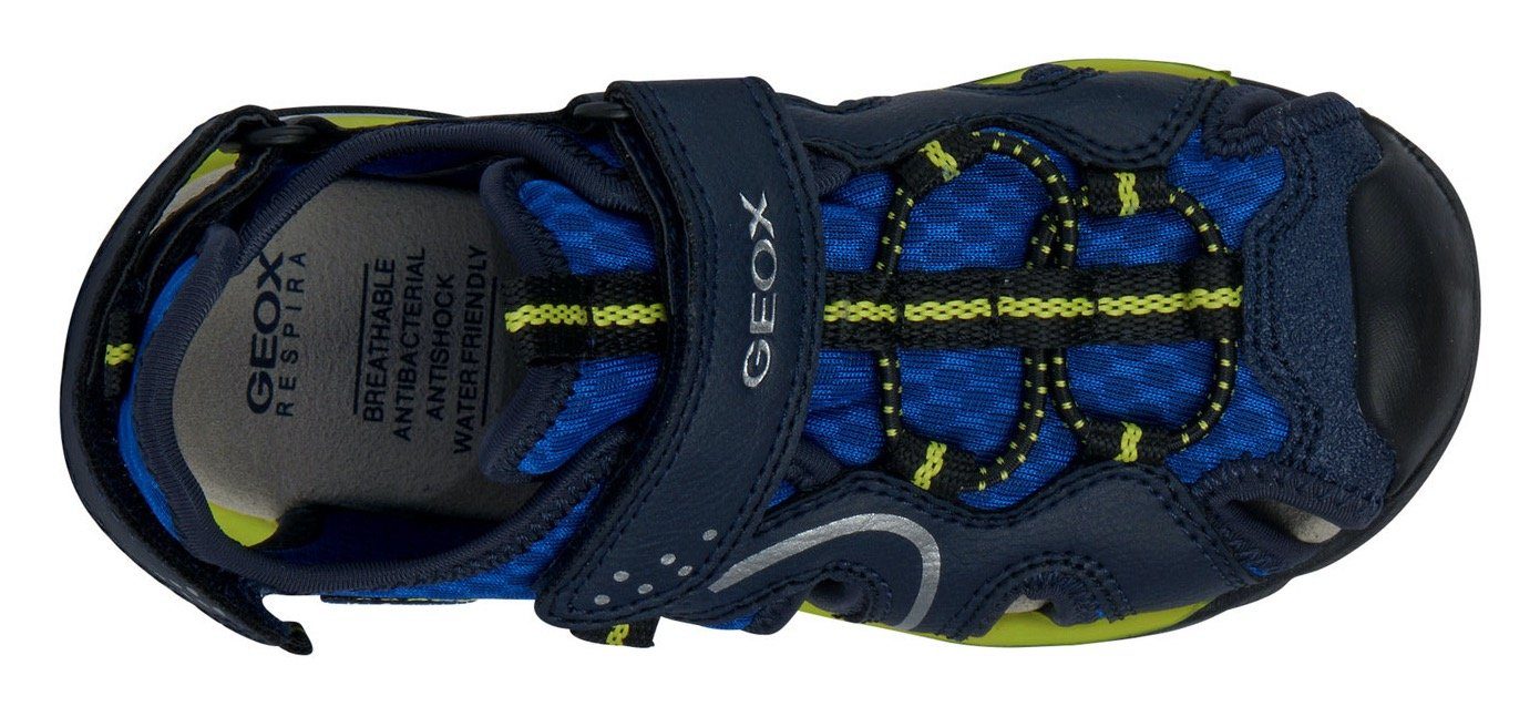 Geox Sandalen J Borealis Boy , zomerschoen, klittenbandschoen, sandaal, met beschermde teenpartij