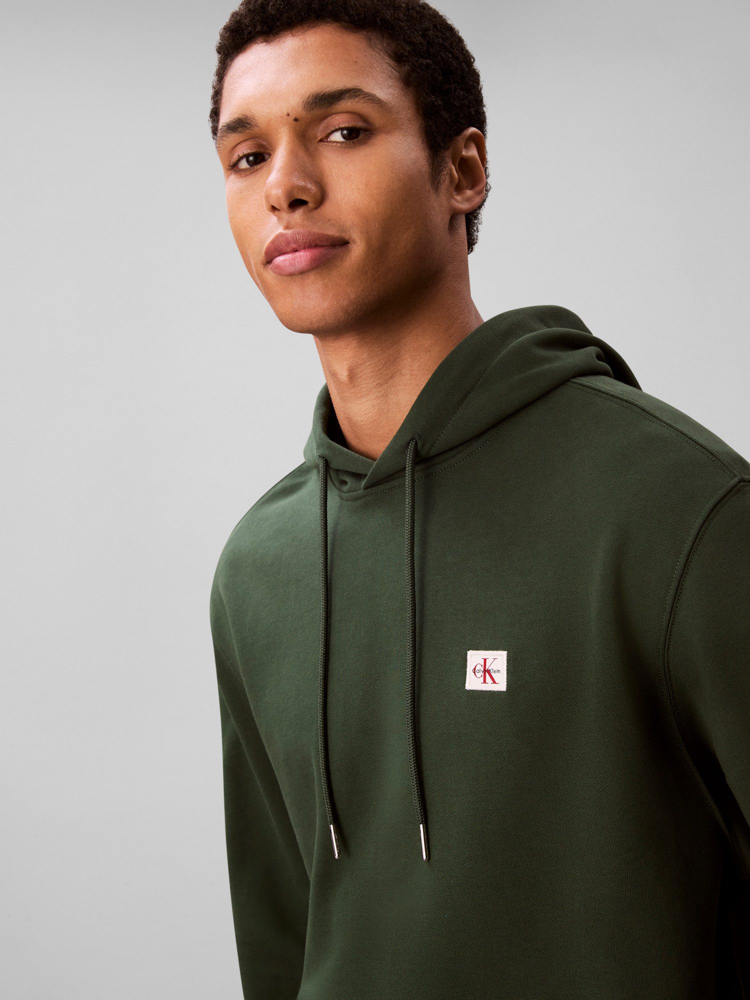 Calvin Klein Hoodie 400GSM TERRY BADGE HOODIE