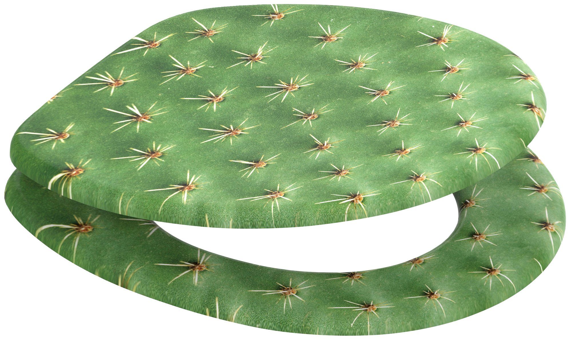 Sanilo Toiletzitting Cactus met softclosemechanisme, bxl: 37,7x 42,0 - 47,0 cm