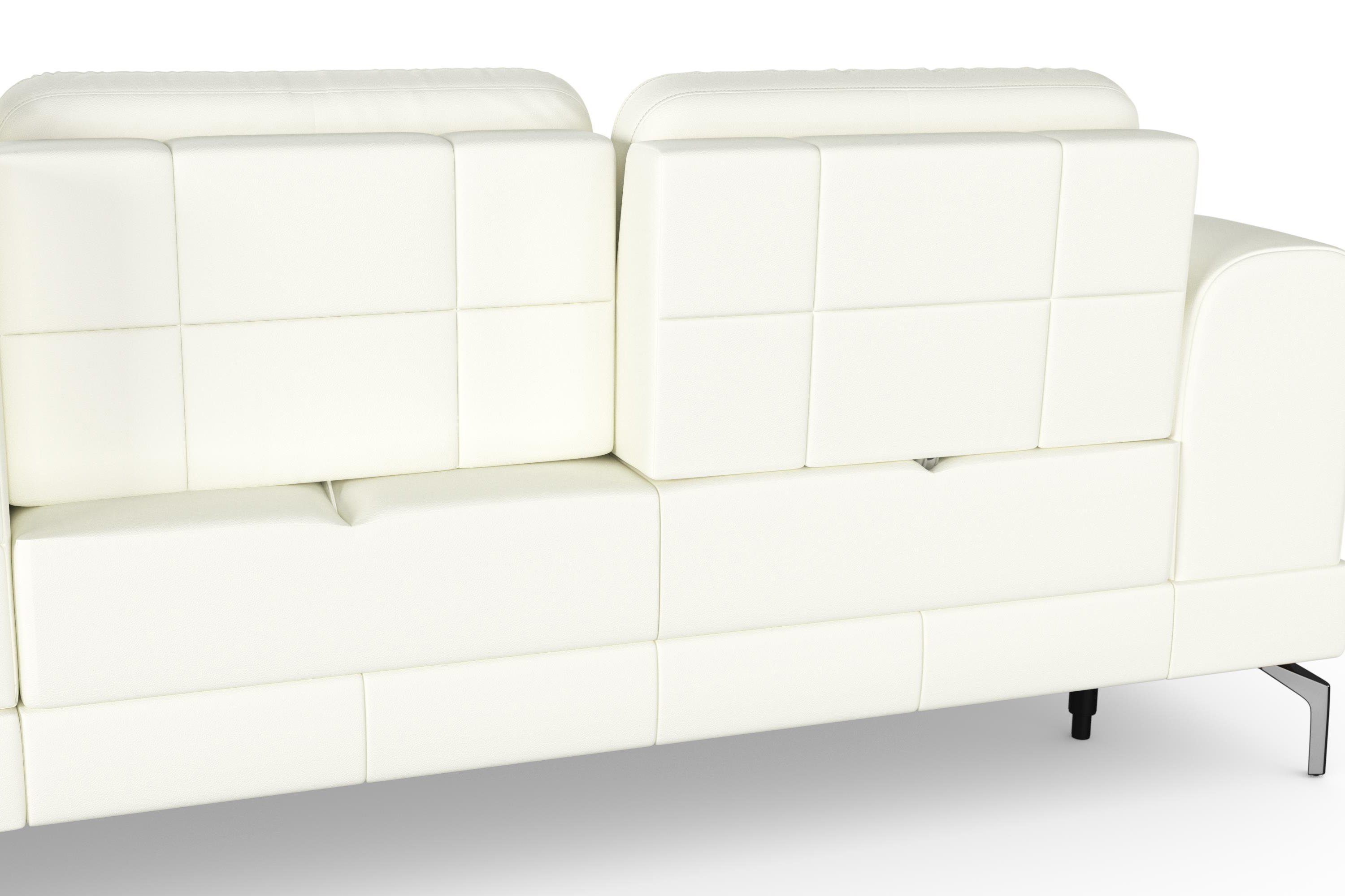 sit&more Hoekbank Bendigo L-vorm inclusief zitdiepteverstelling, bodemvrijheid 15 cm, 2 pootkleuren