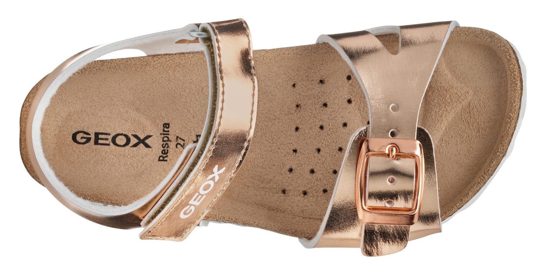 Geox Sandalen J ADRIEL GIRL , meisjes sandaal, zomerschoen met voetbed