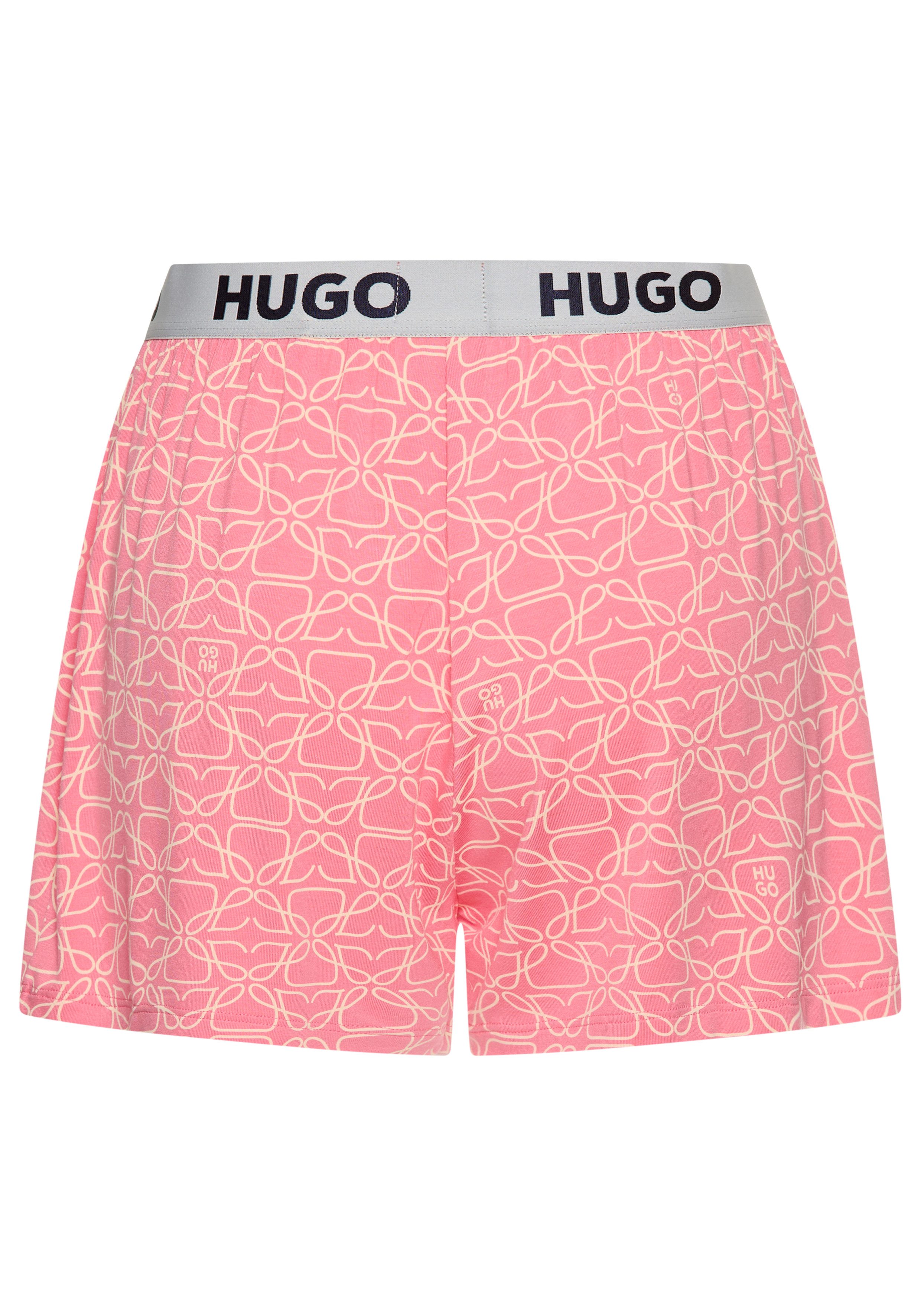 HUGO underwear Pyjamashort UNITE Shorts met hugo logo-elastiekband aan de tailleband